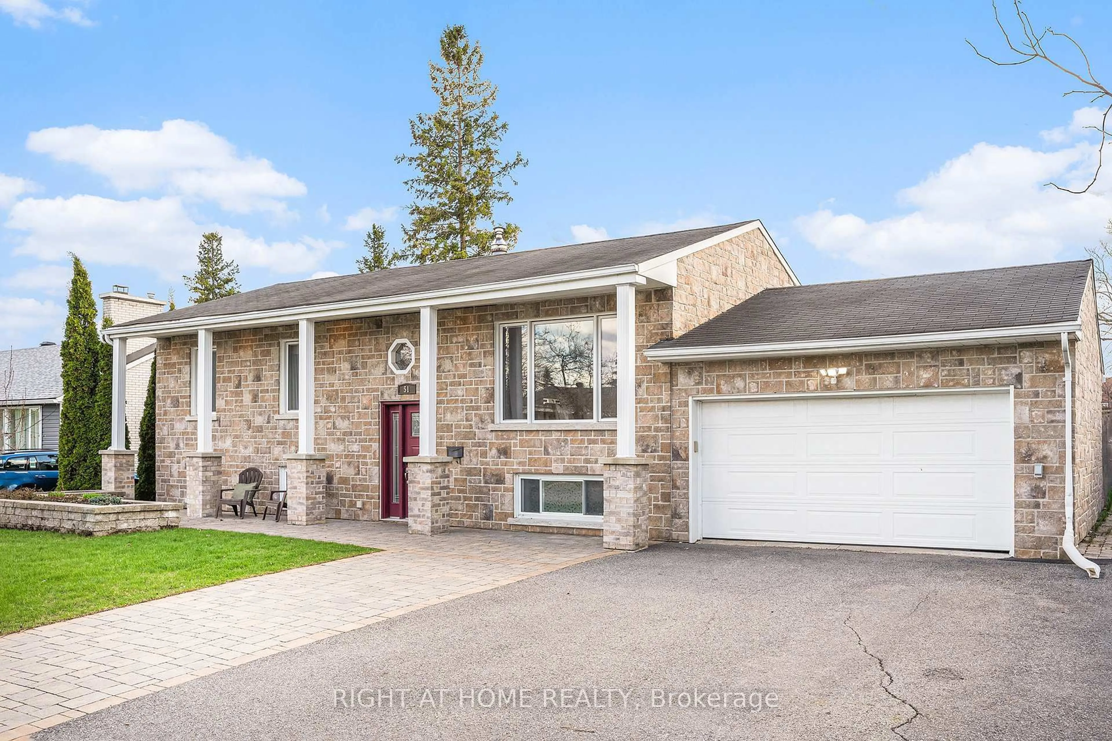 Home with brick exterior material, street for 51 Keewatin Cres, Ottawa Ontario K2E 5S2