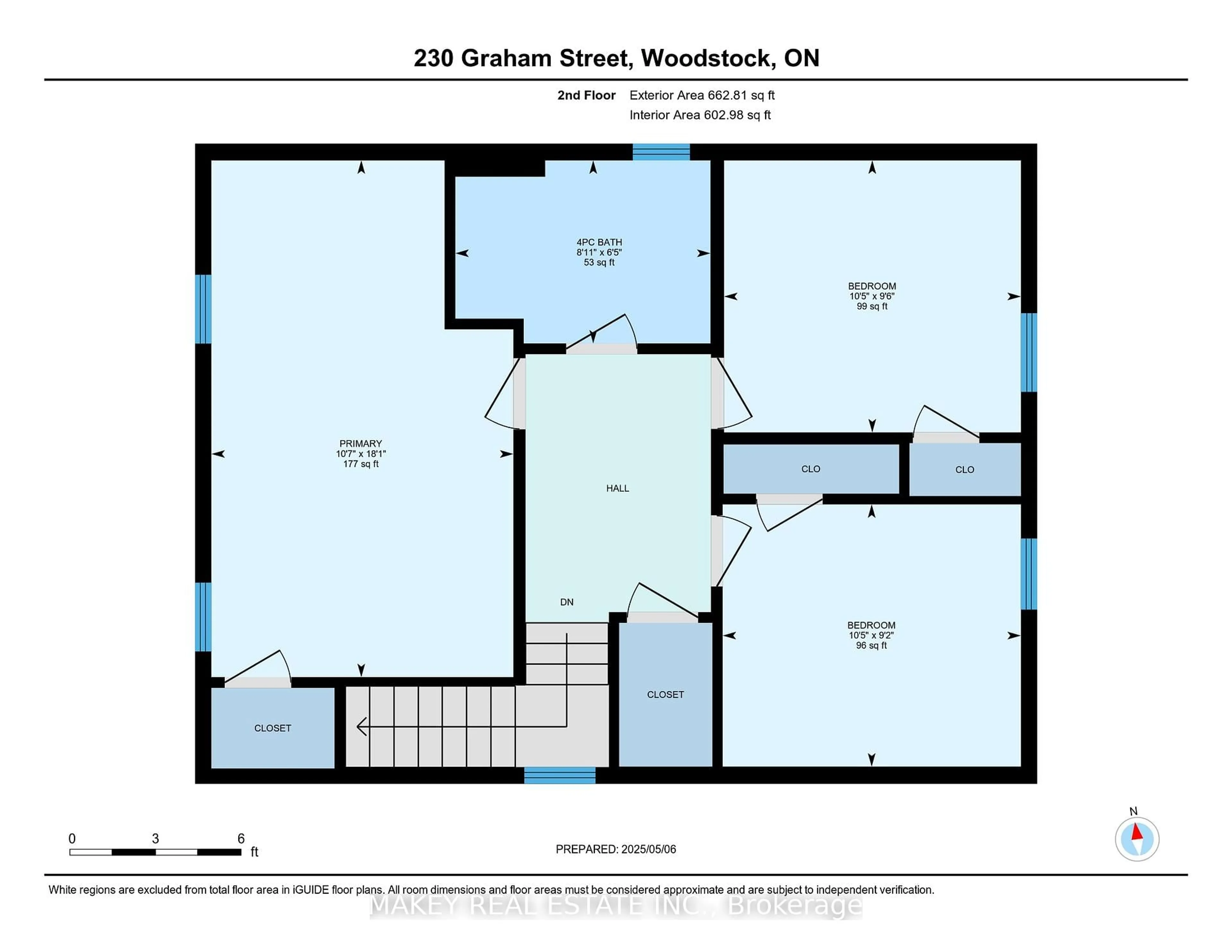 Floor plan for 230 Graham St, Woodstock Ontario N4S 6K7
