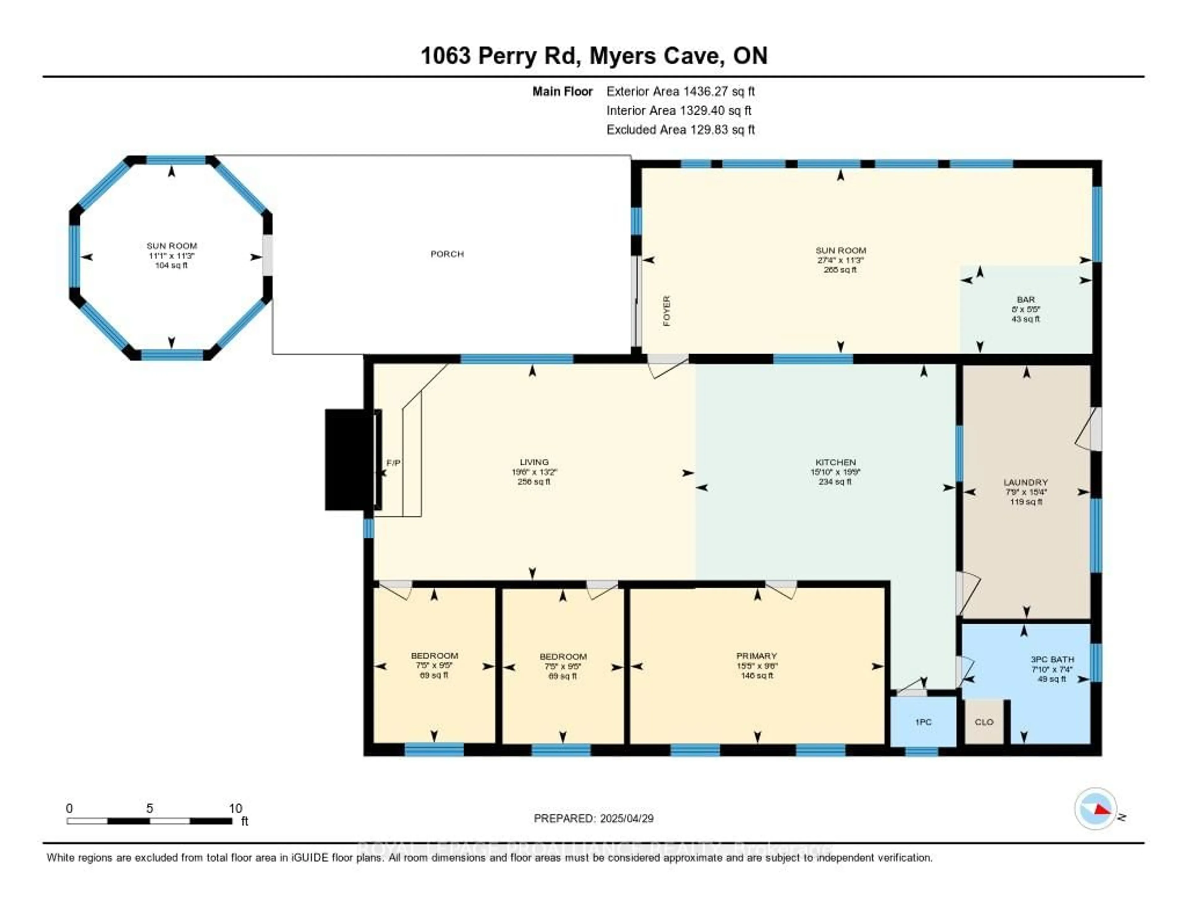 Floor plan for 1063 Perry Rd, Cloyne Ontario K0H 1K0