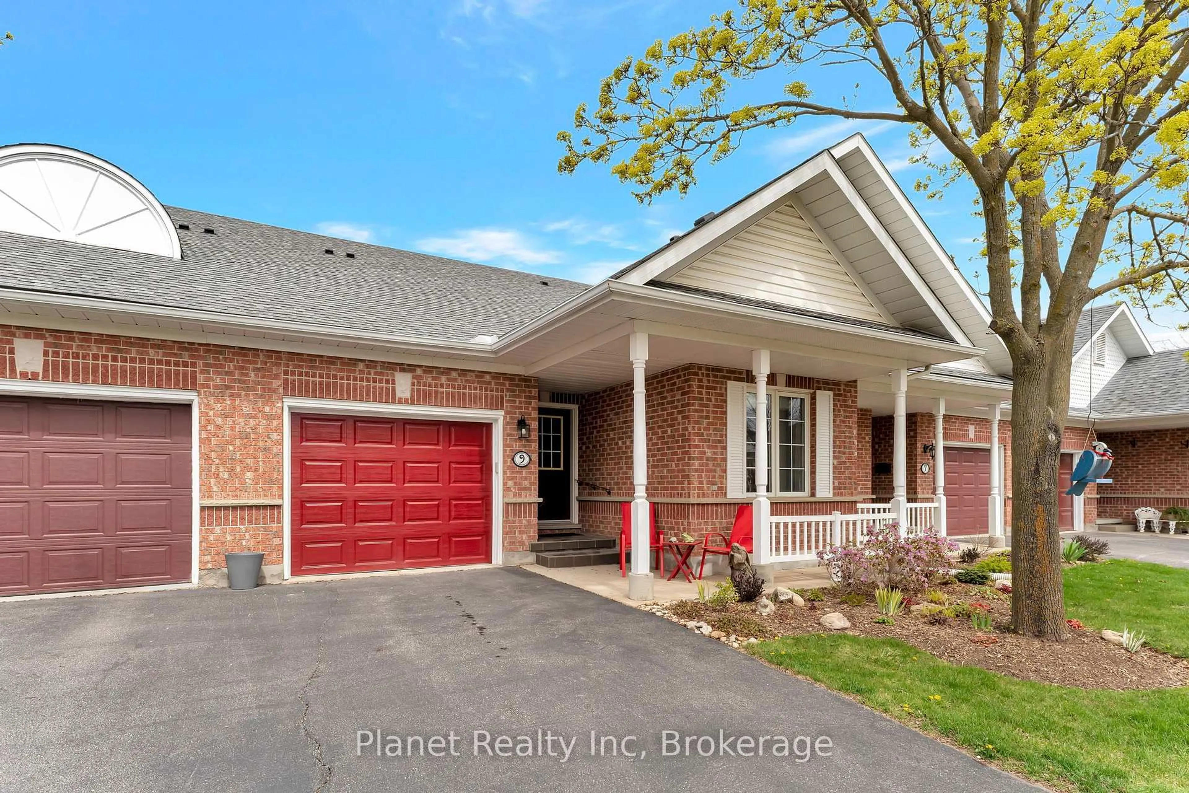 Home with brick exterior material, street for 9 Village Crossing N/A, Guelph Ontario N1G 4X7