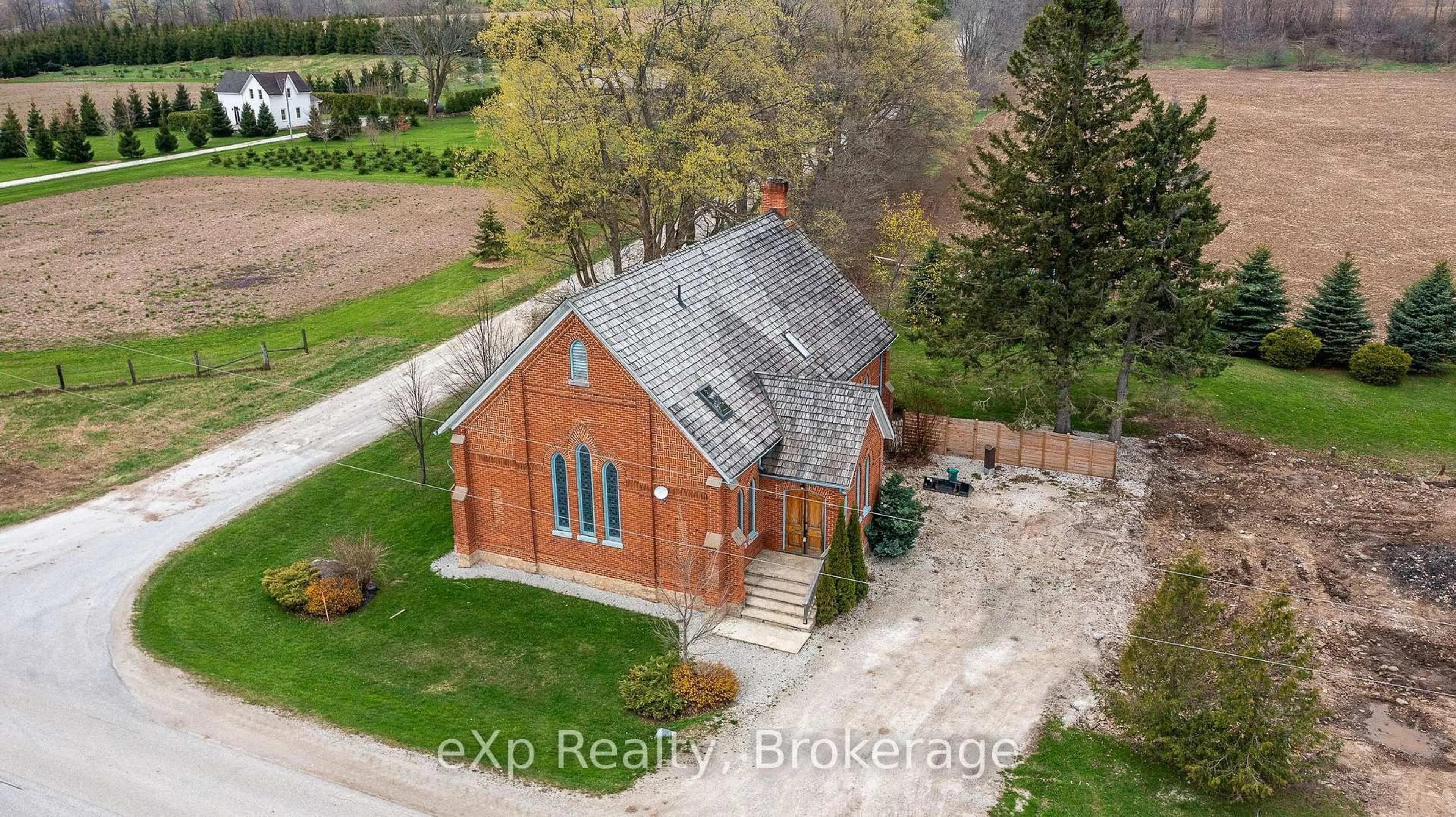 A pic from outside/outdoor area/front of a property/back of a property/a pic from drone, building for 137190 Grey Rd 12 N/A, Meaford Ontario N4L 1W6