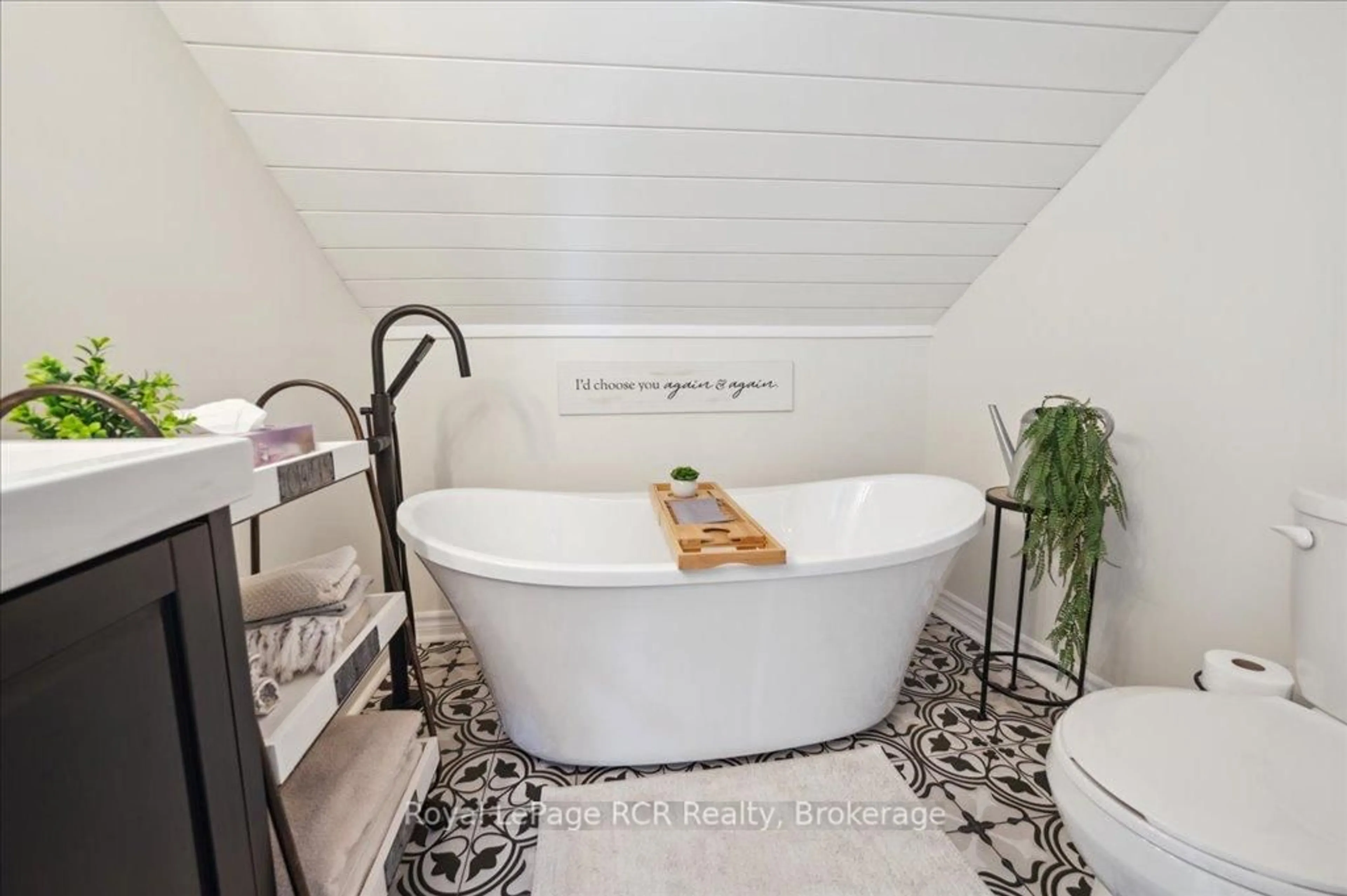 Contemporary bathroom, ceramic/tile floor for 204 Durham St, Wellington North Ontario N0G 2L2