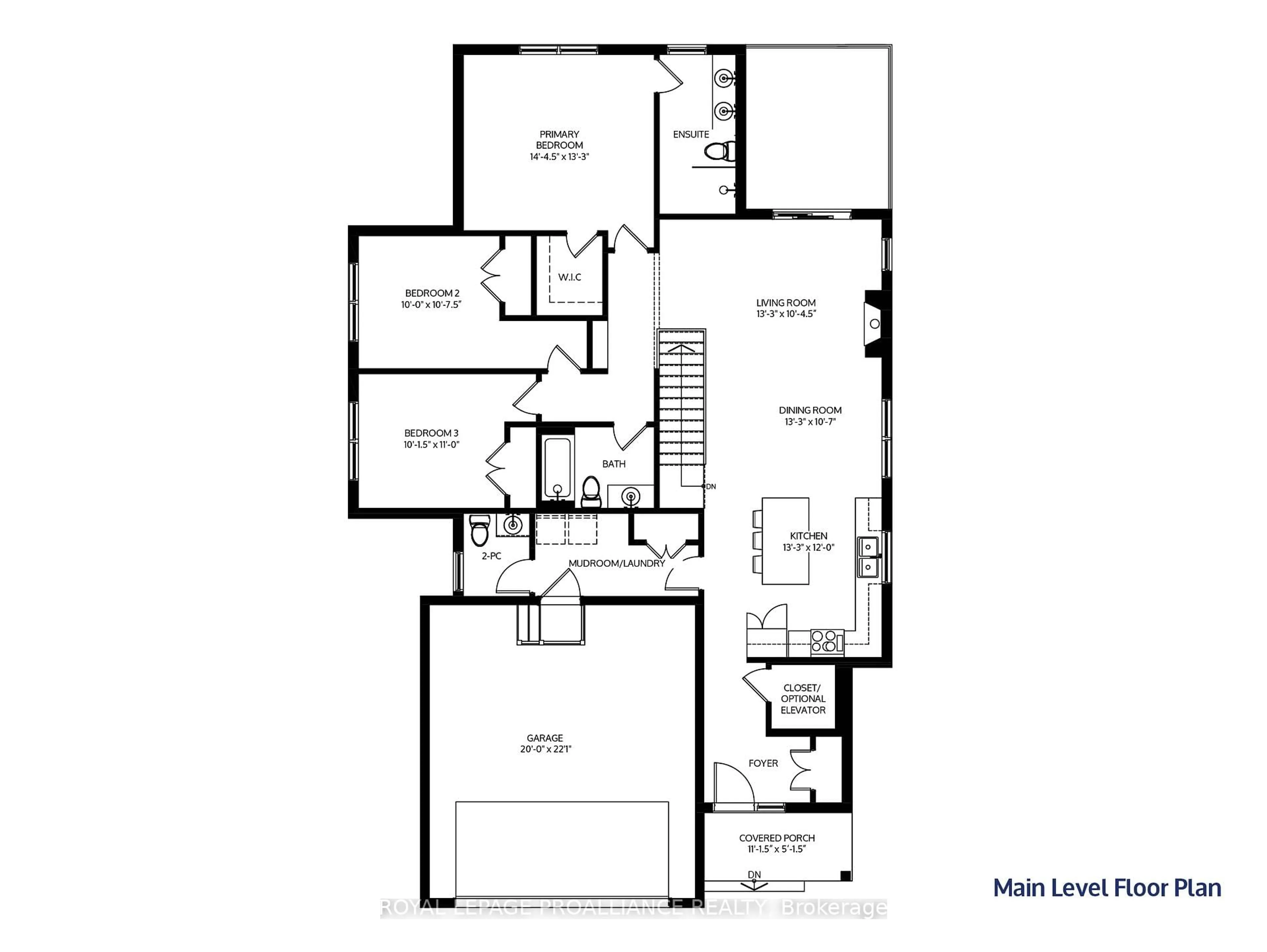 Floor plan for 1 Merriman Crt, Cramahe Ontario K0K 1S0