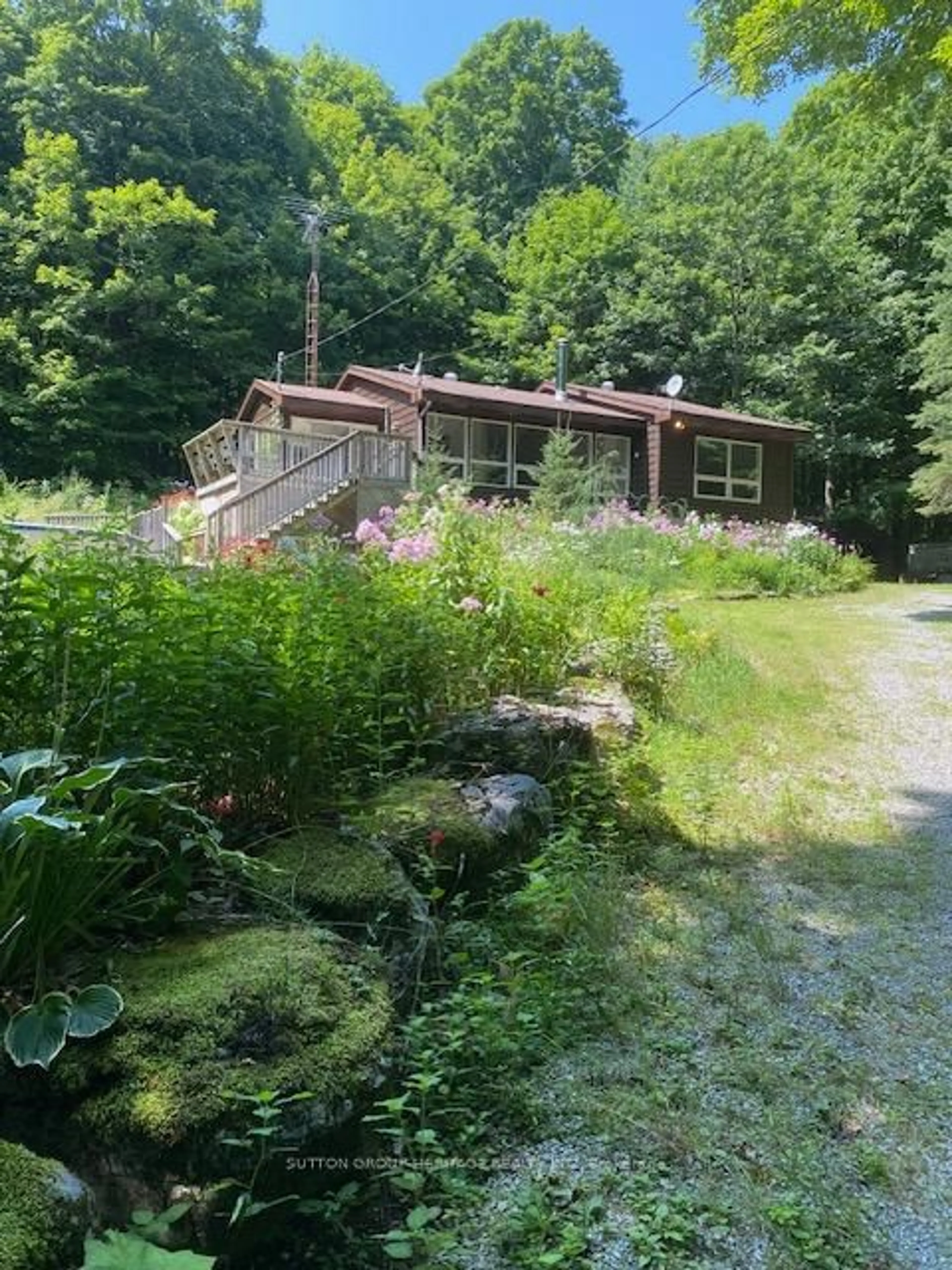 A pic from outside/outdoor area/front of a property/back of a property/a pic from drone, water/lake/river/ocean view for 119 Acorn Rd, Kawartha Lakes Ontario K0M 3L0