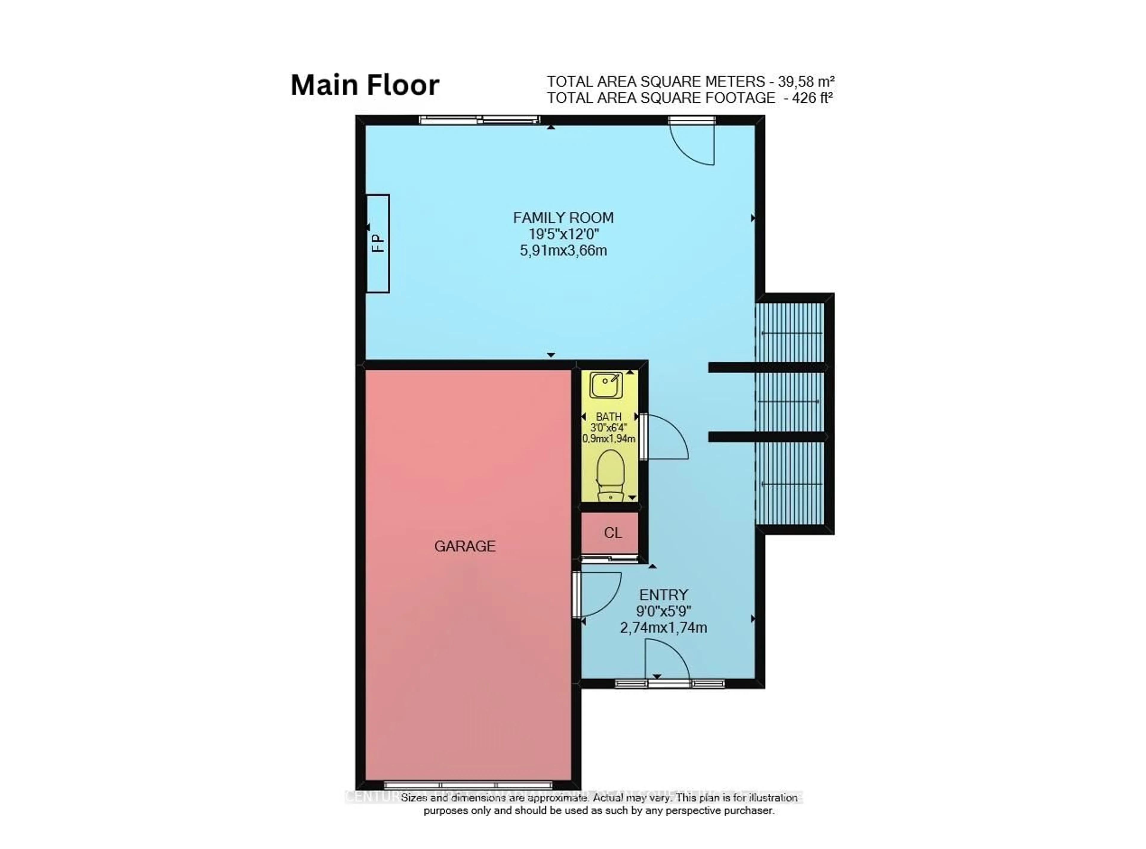 Floor plan for 695 Griffith St, London South Ontario N6K 2S5