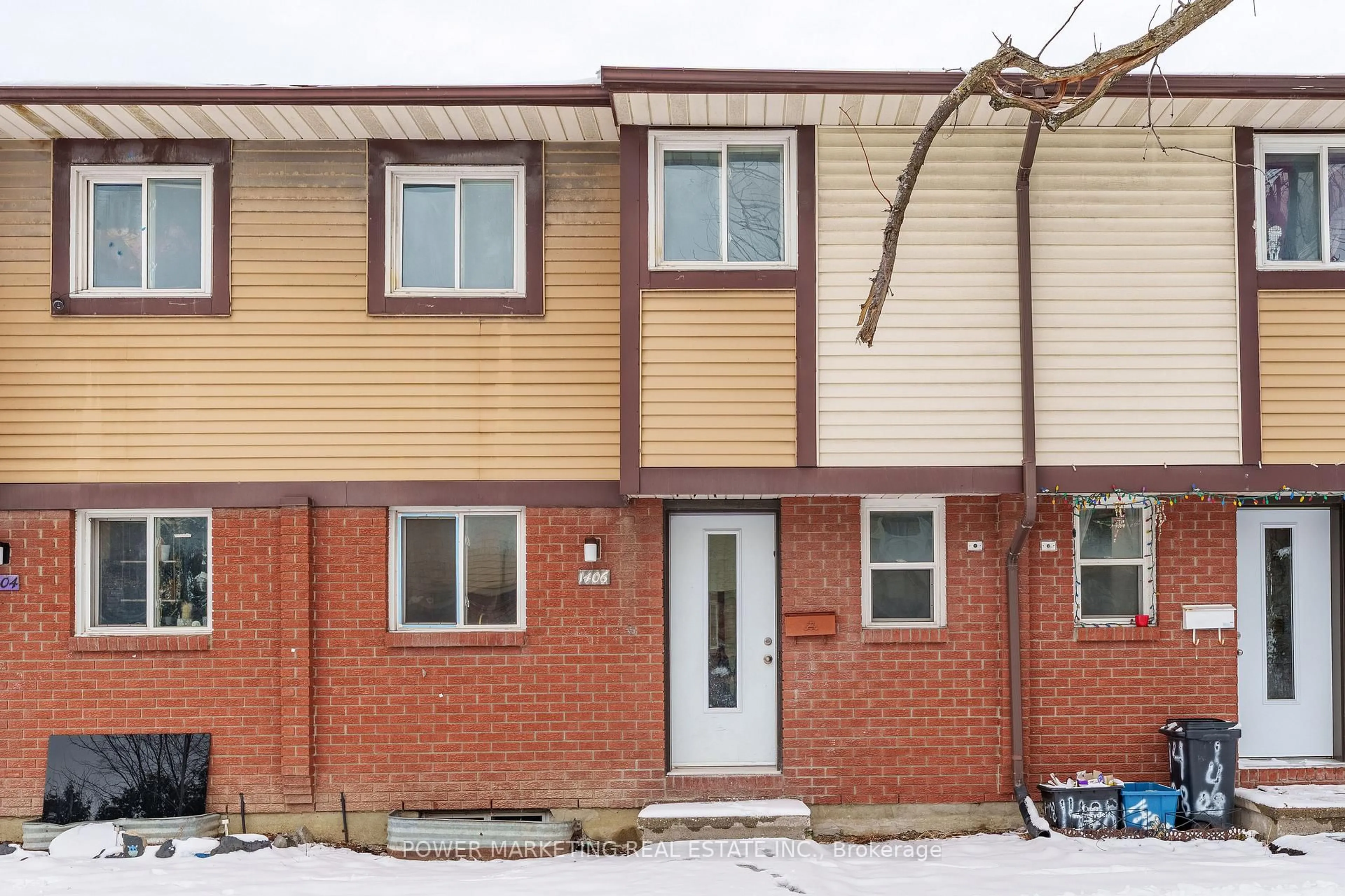 Home with brick exterior material, street for 2-1406 FOXWELL St, Ottawa Ontario K1B 5J4