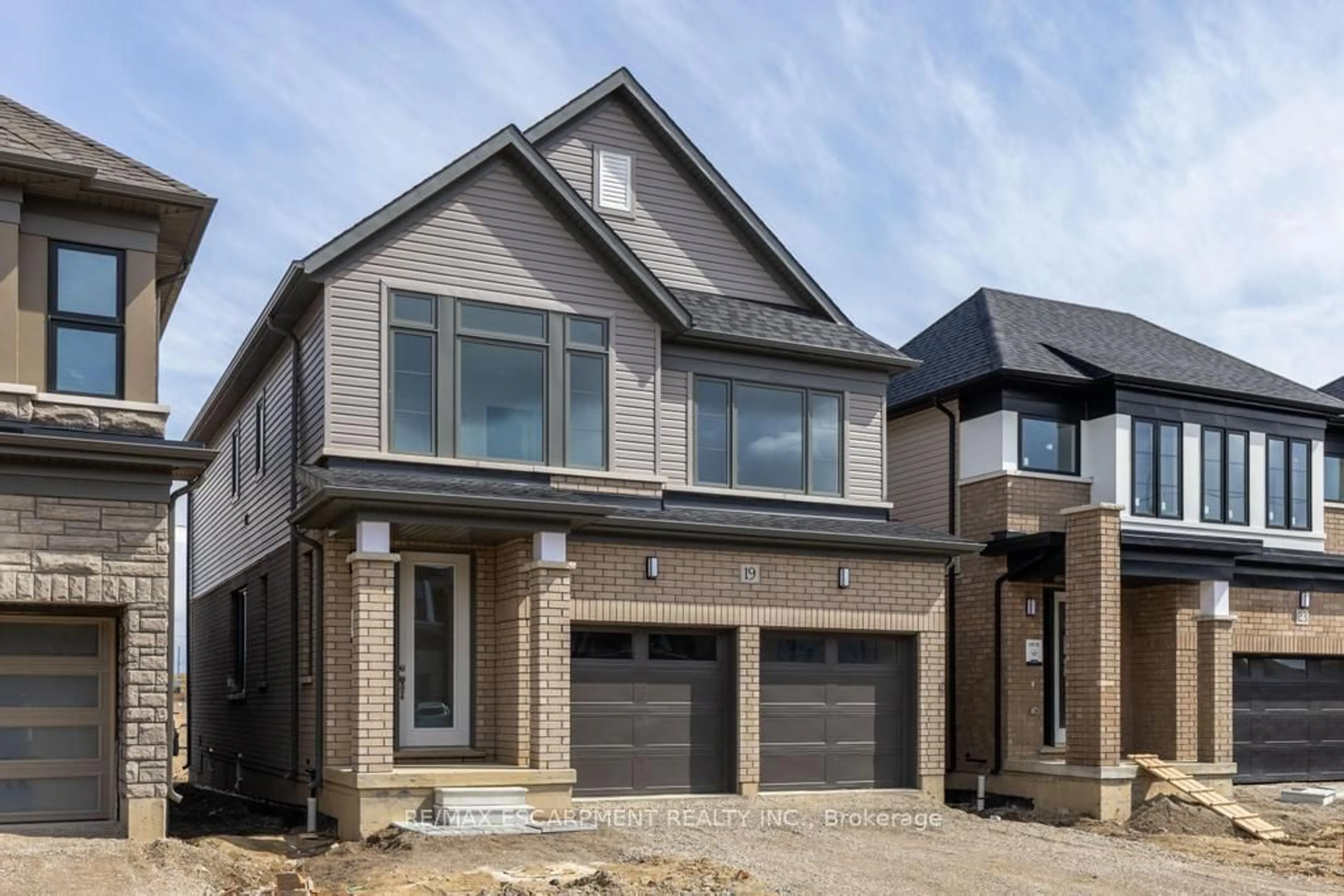 Home with brick exterior material, street for 19 Blain Dr, Hamilton Ontario L0R 1C0