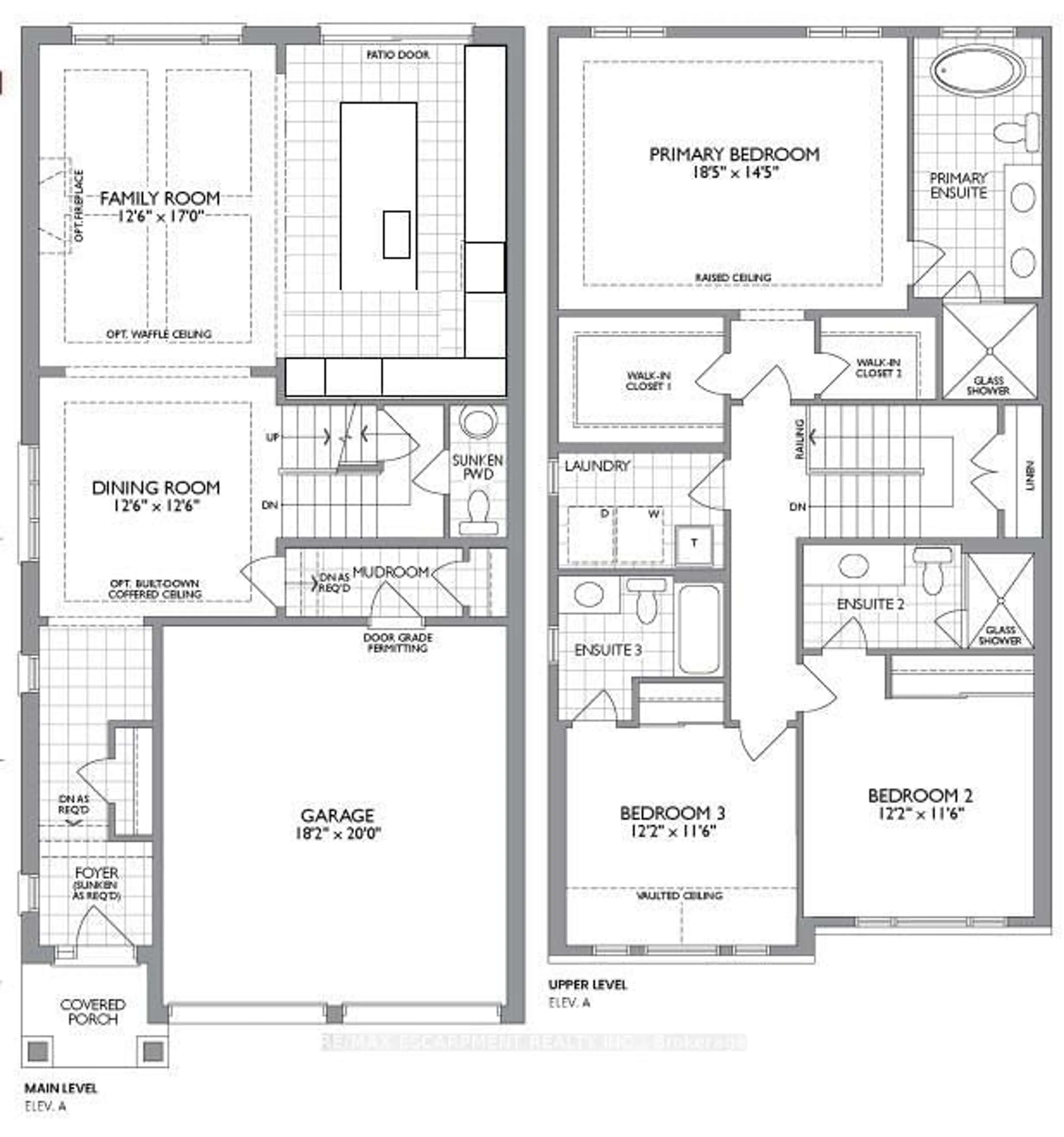 Floor plan for 19 Blain Dr, Hamilton Ontario L0R 1C0