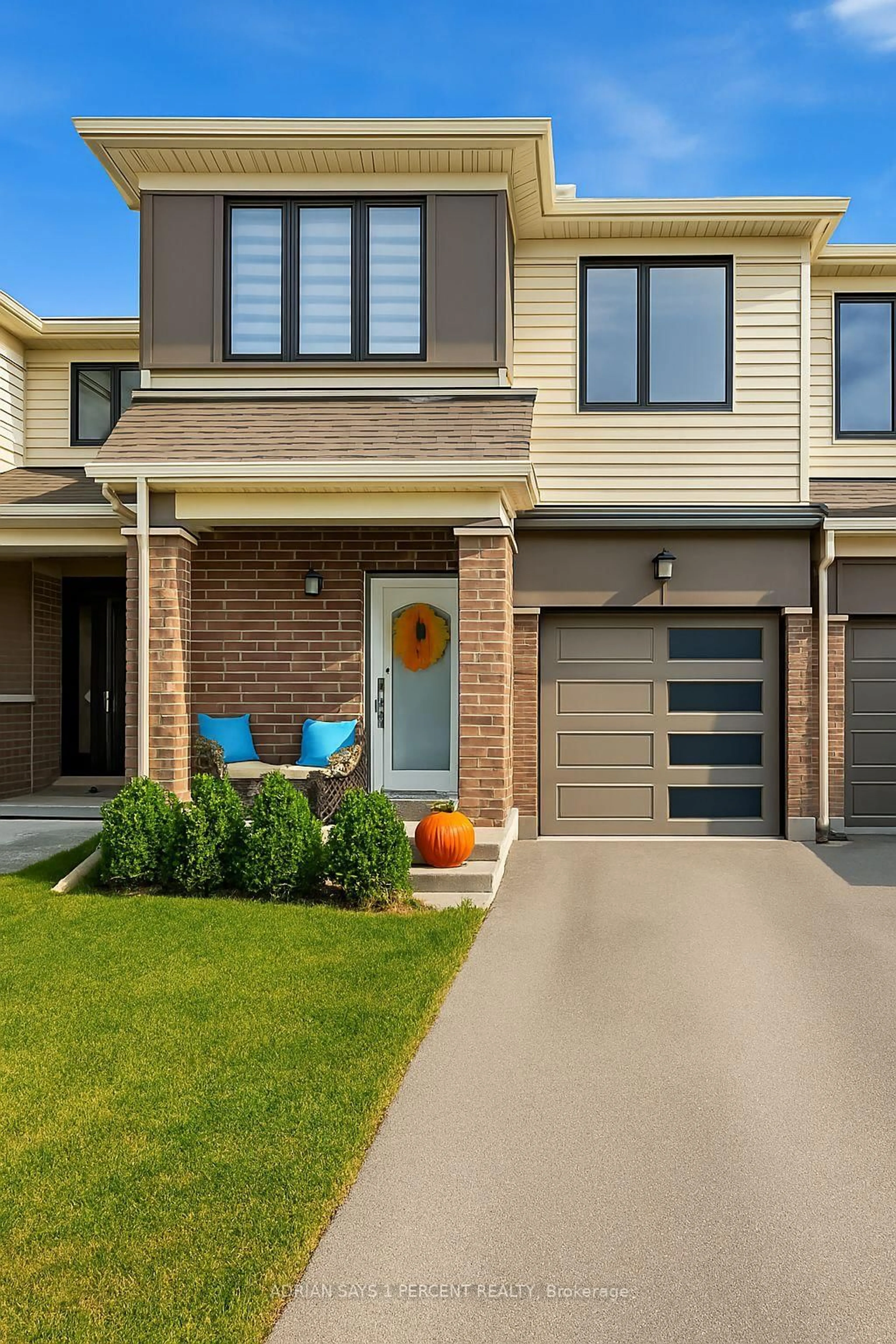 Home with brick exterior material, street for 46 BERMONDSEY Way, Ottawa Ontario K2S 2Y7