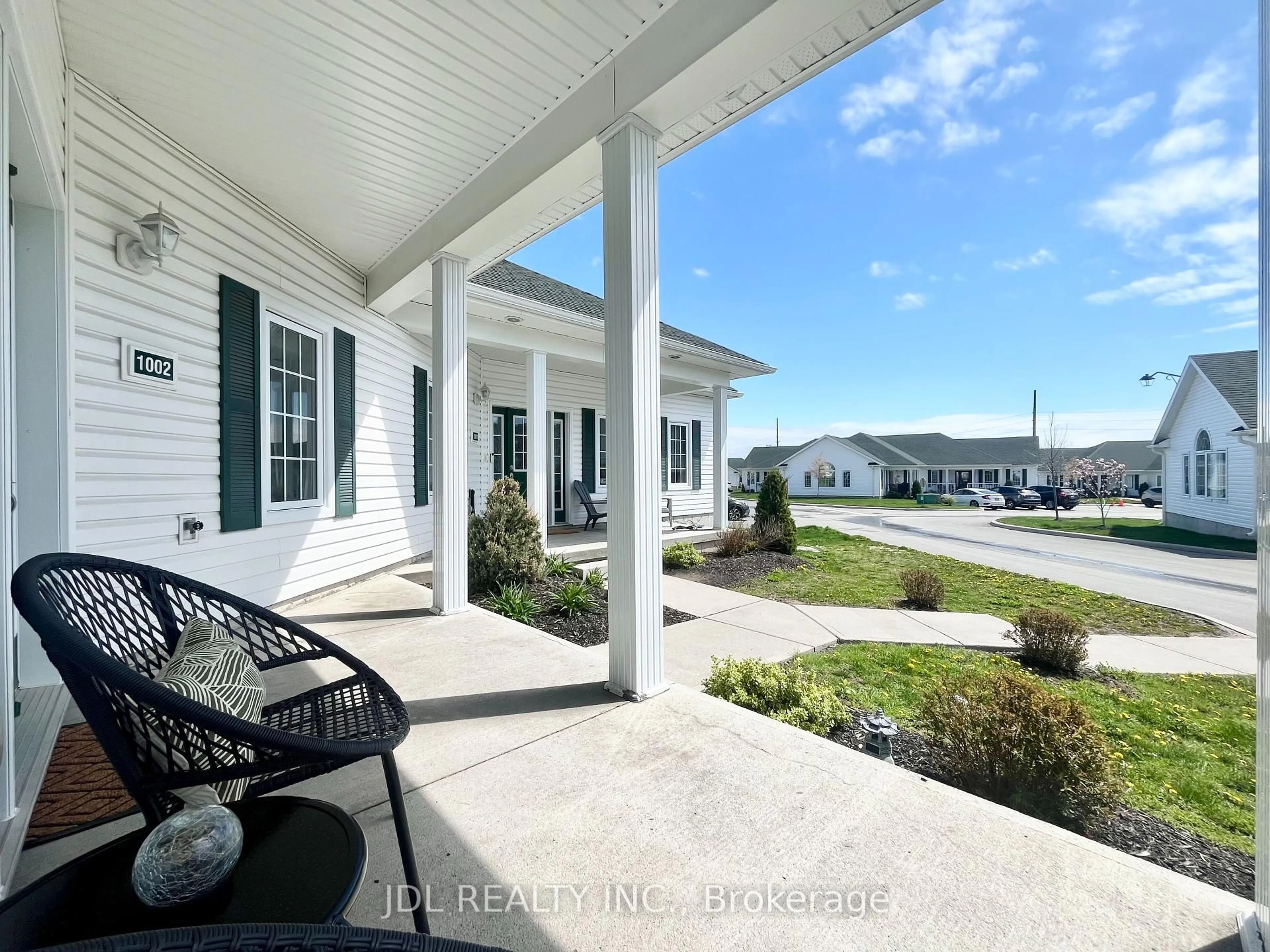 Patio, water/lake/river/ocean view for 300 Croft St #1002, Port Hope Ontario L1A 0E1