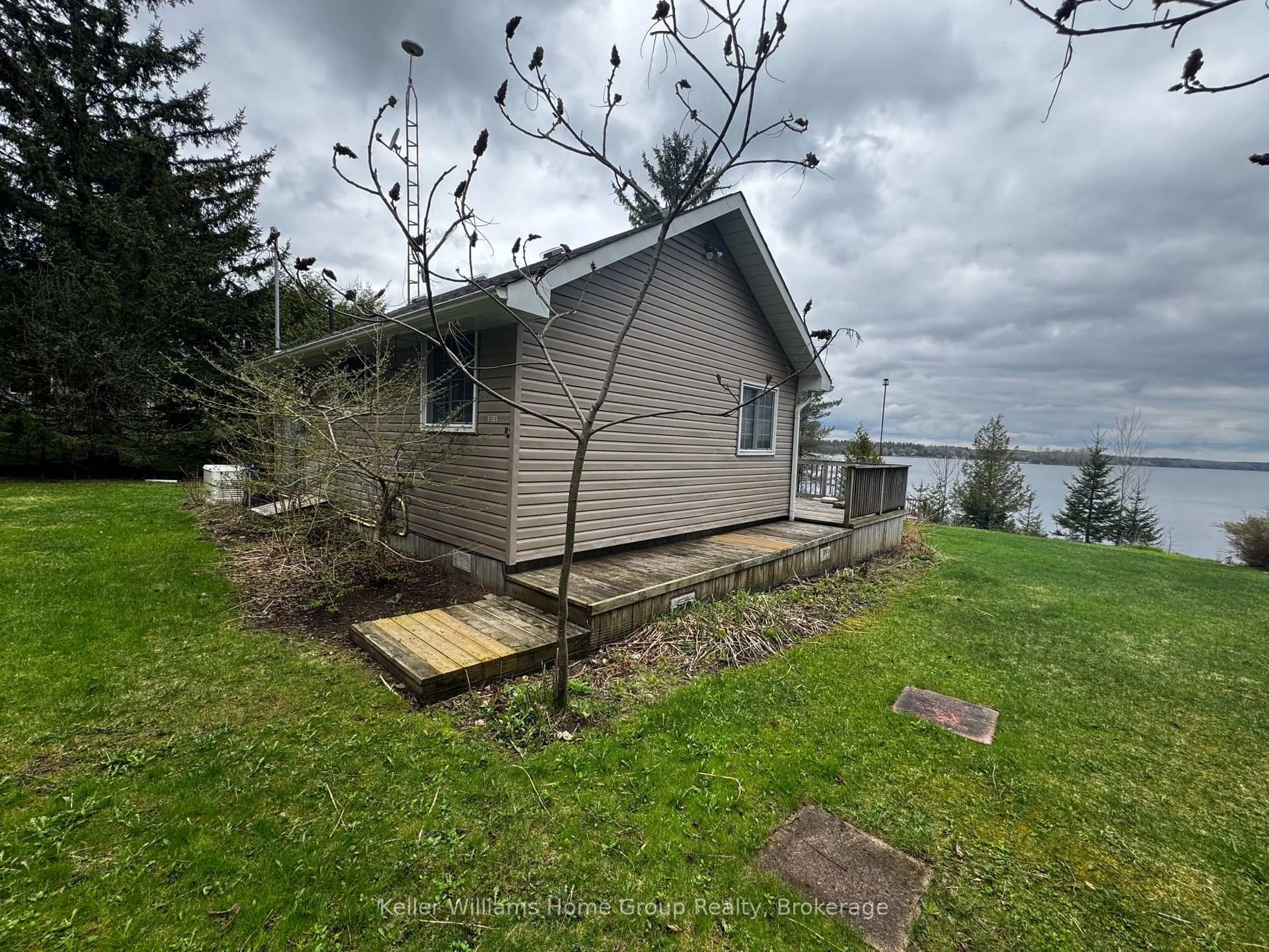 A pic from outside/outdoor area/front of a property/back of a property/a pic from drone, water/lake/river/ocean view for 48 Third Line, Centre Wellington Ontario N0B 2J0