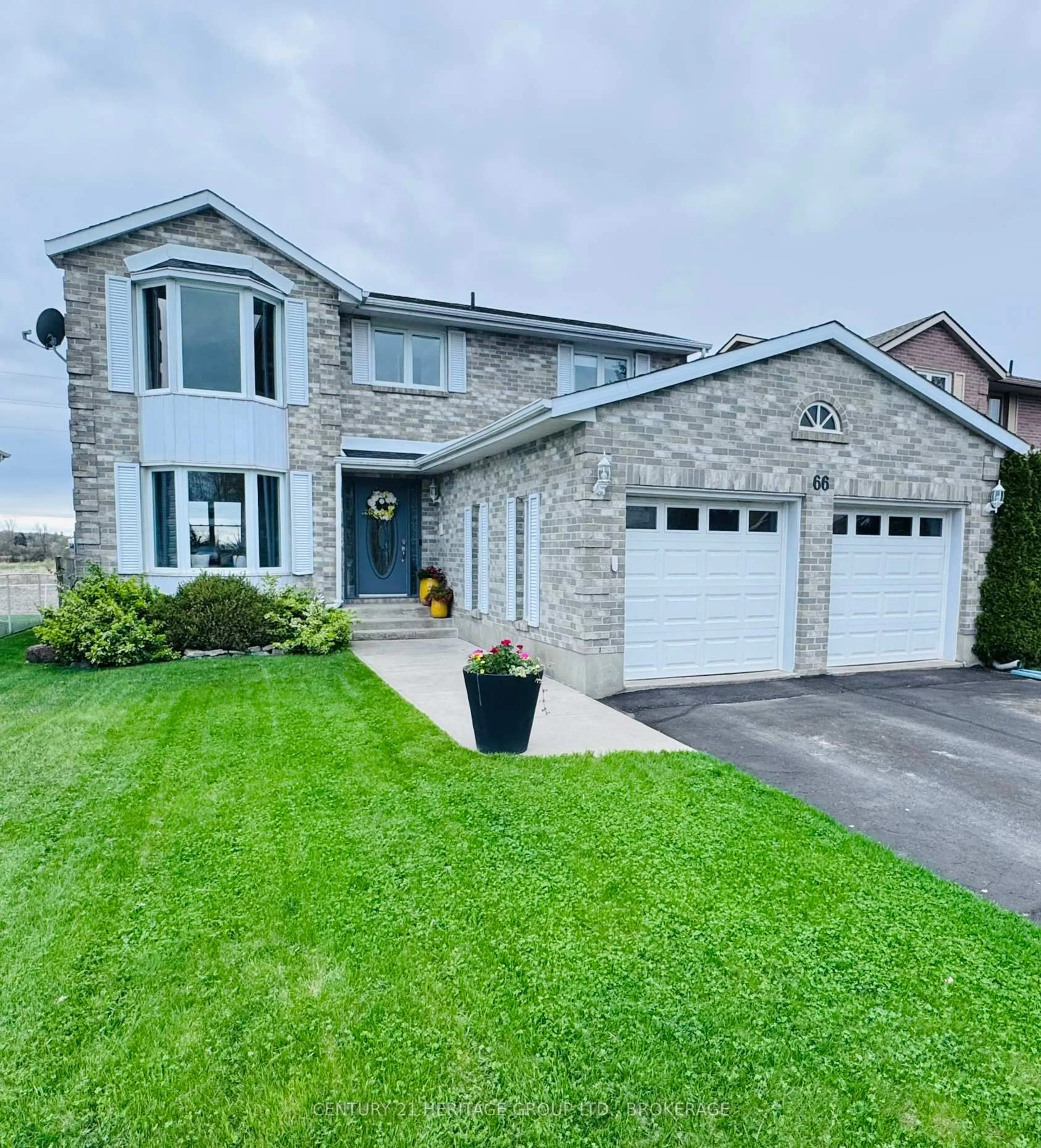 Home with brick exterior material, street for 66 Angus Dr, Greater Napanee Ontario K7R 3W9