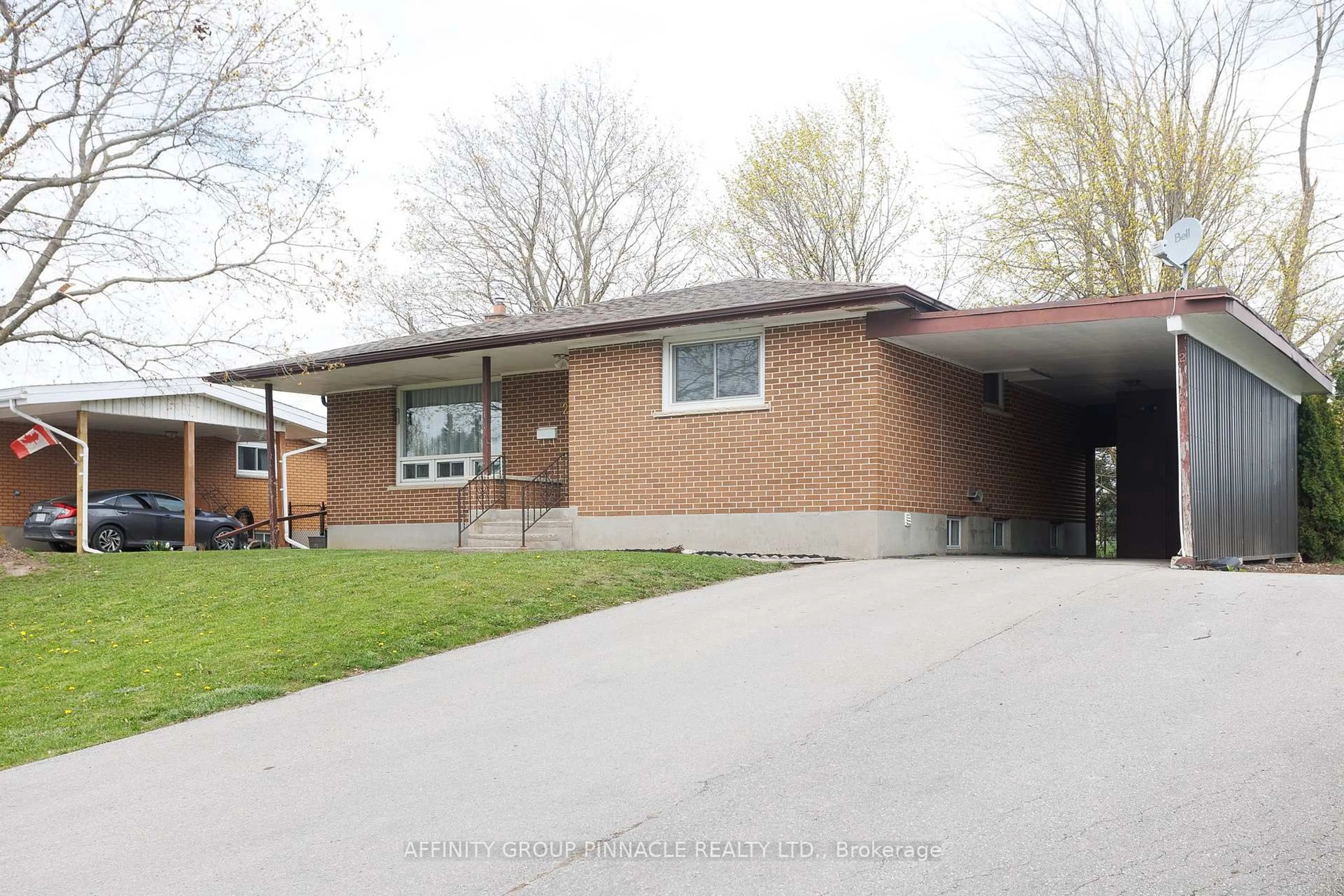 Home with brick exterior material, street for 2 Maple Cres, Kawartha Lakes Ontario K9V 2R7