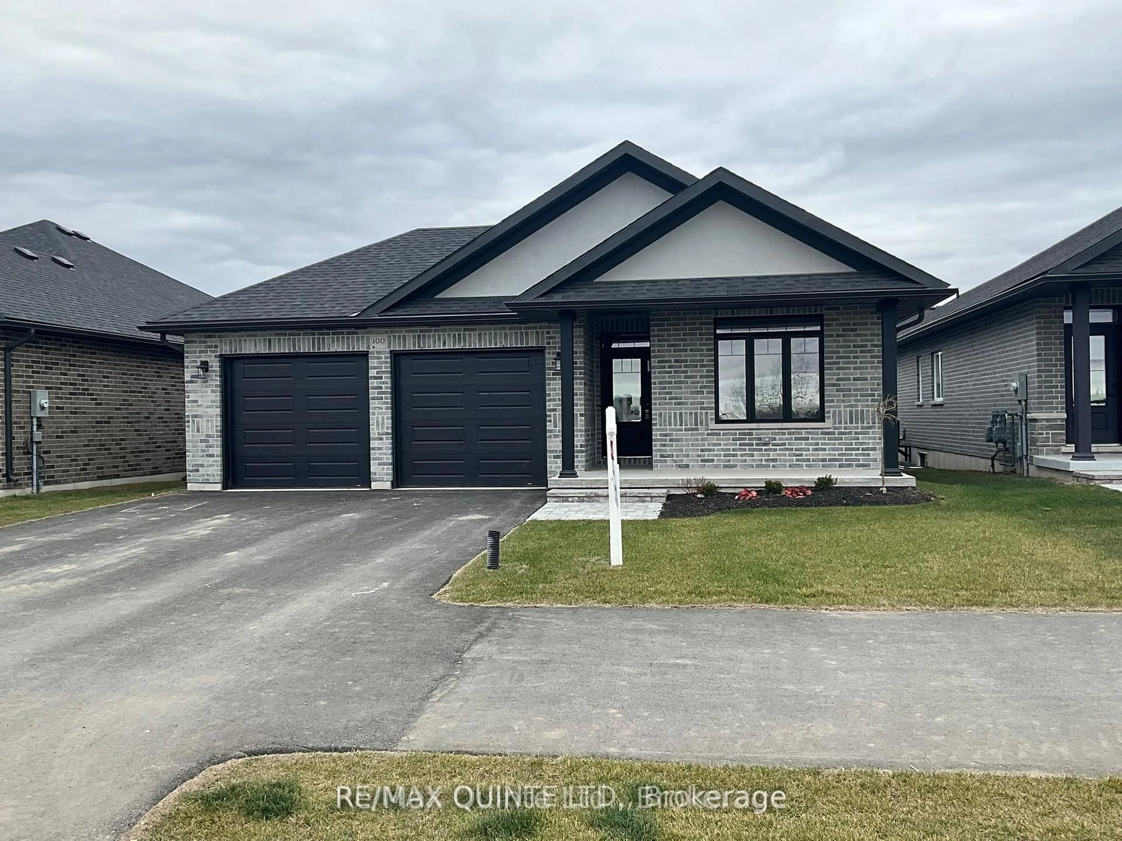 Home with brick exterior material, street for 100 RAYCROFT Dr, Belleville Ontario K8N 0R5
