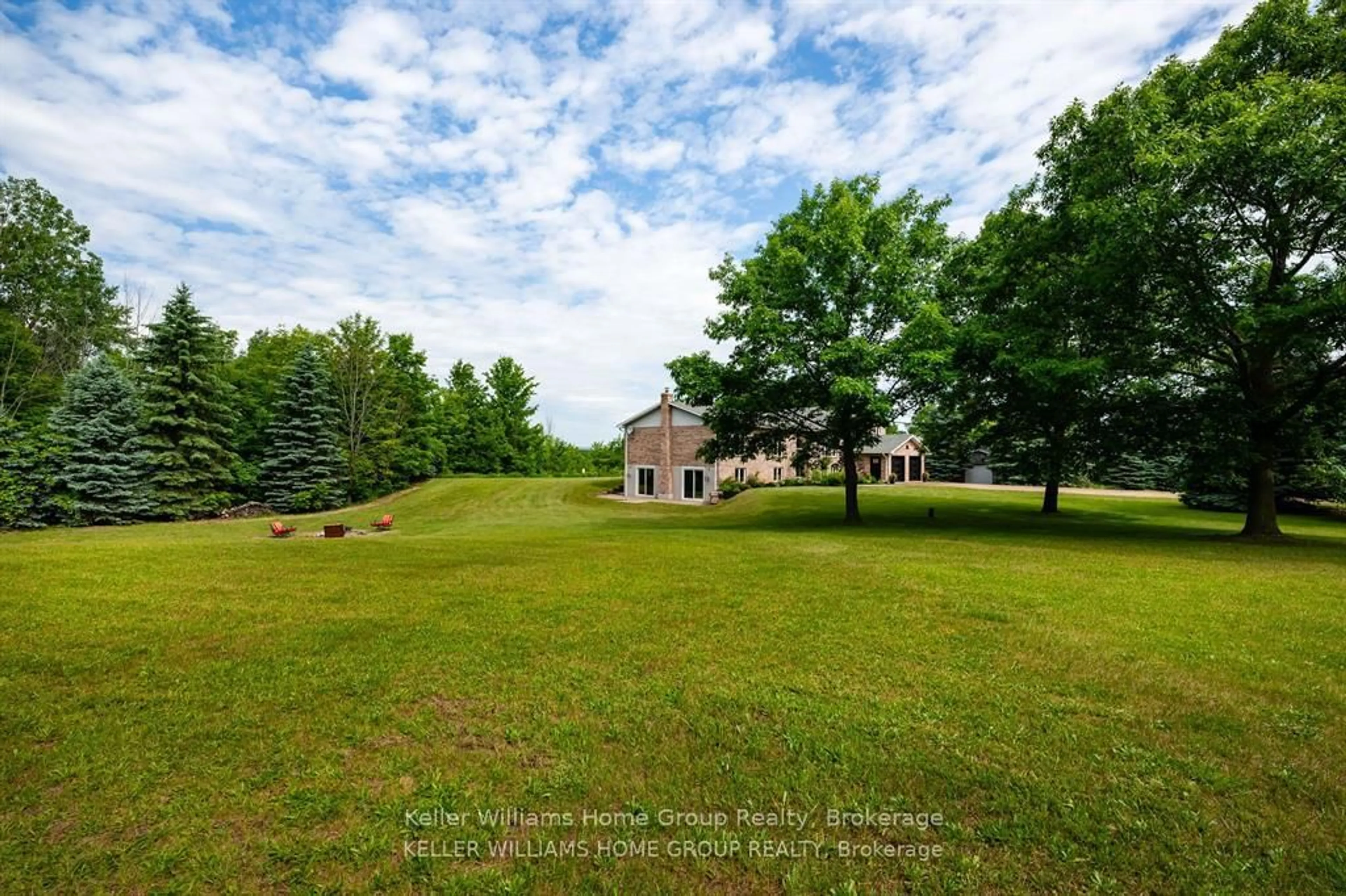 A pic from outside/outdoor area/front of a property/back of a property/a pic from drone, water/lake/river/ocean view for 996594 Mulmur Tos Townline N/A, Mulmur Ontario L9V 0N2
