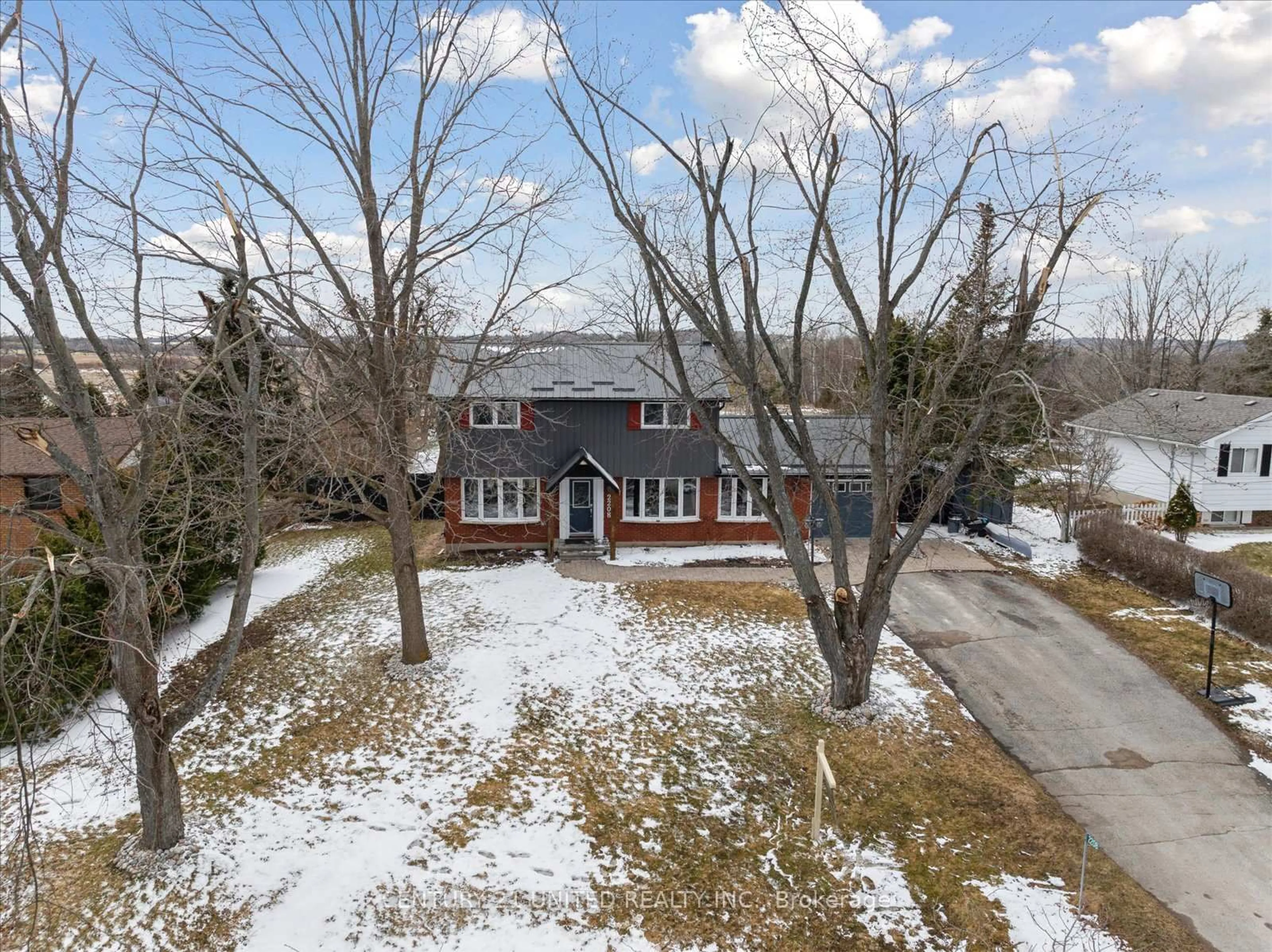 A pic from outside/outdoor area/front of a property/back of a property/a pic from drone, street for 2208 Preston Rd, Cavan Monaghan Ontario K9J 0G5
