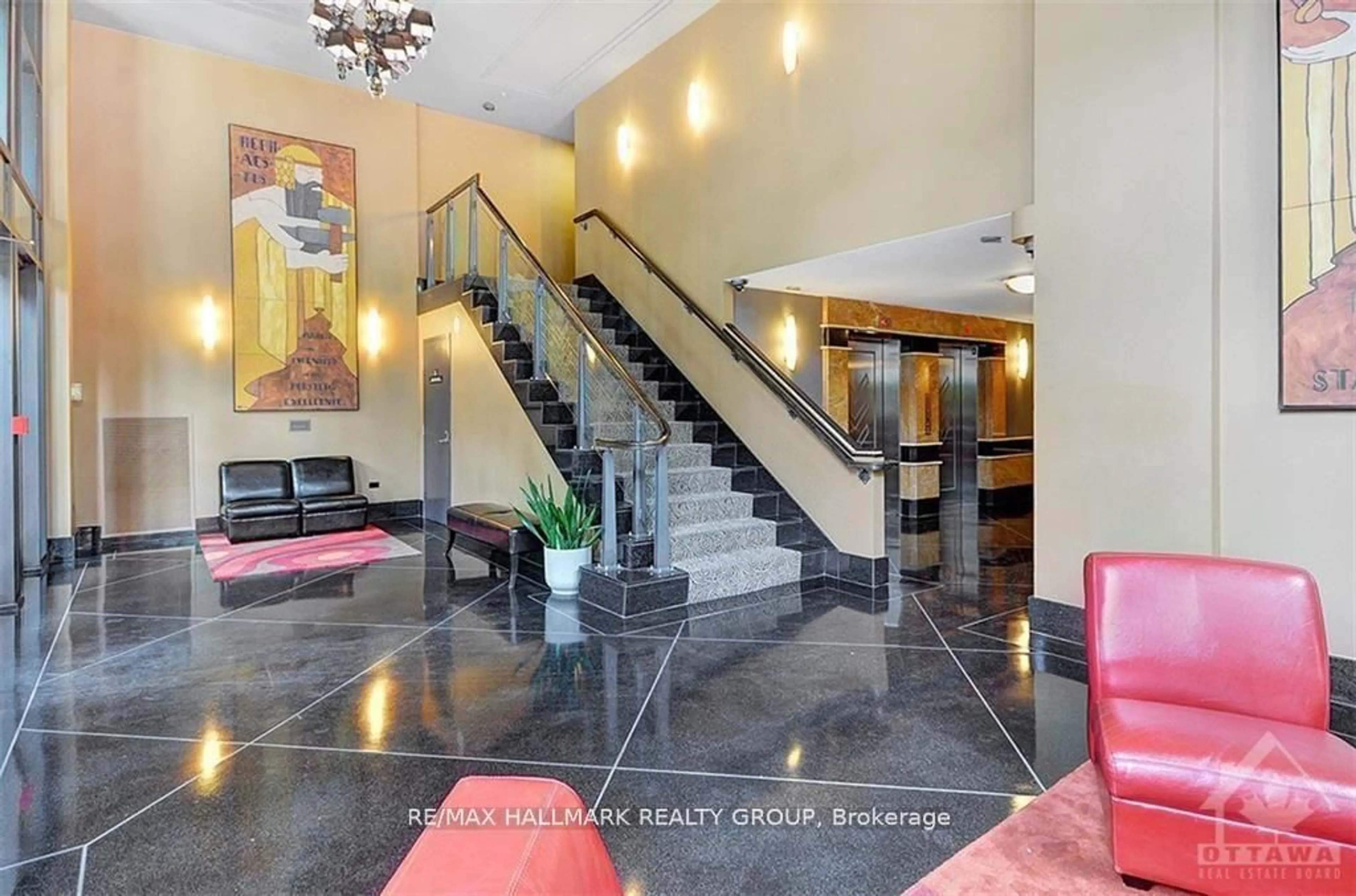 Lobby for 245 Kent St #608, Ottawa Ontario K2P 0A5