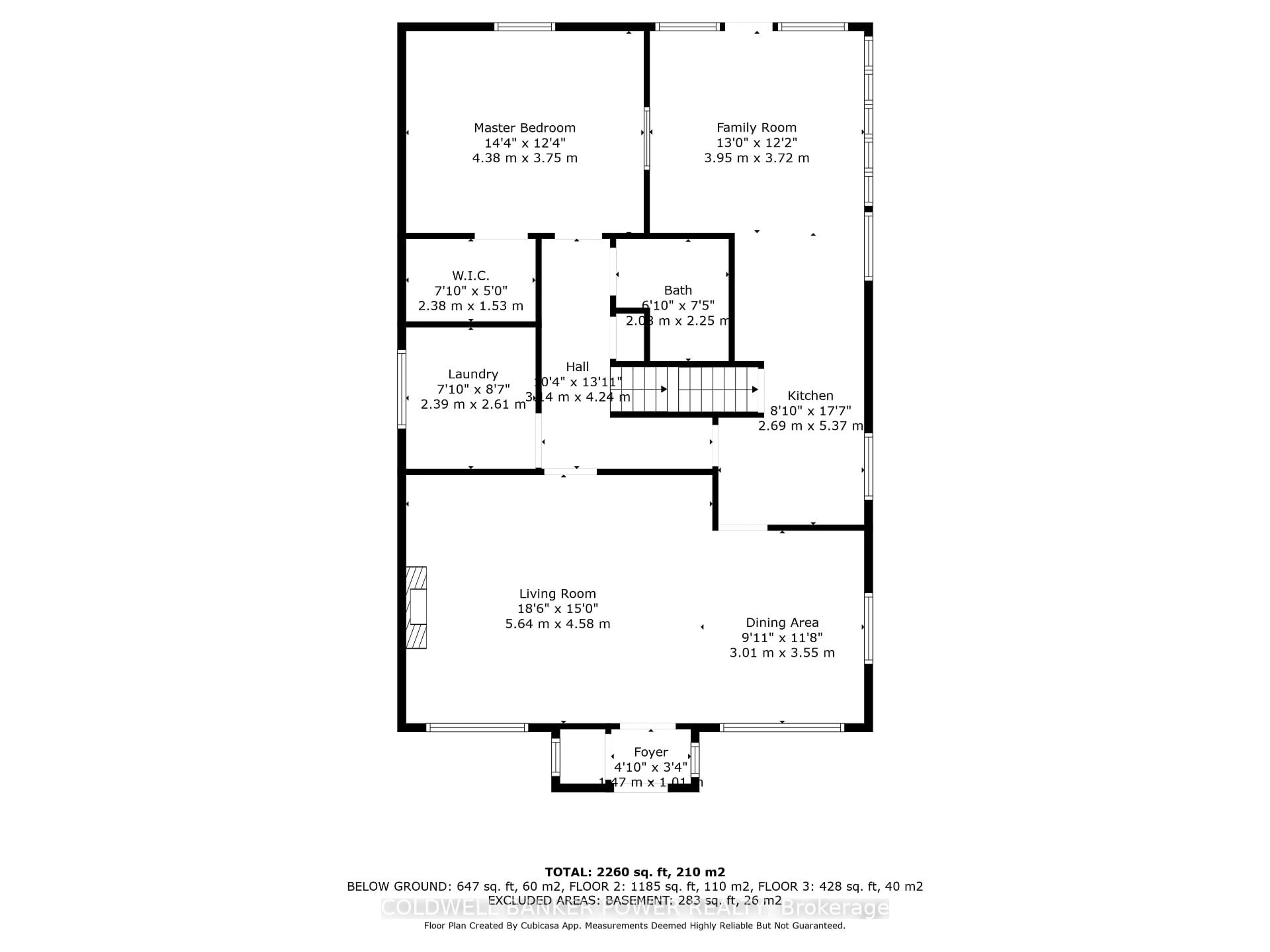 Floor plan for 622 ST JAMES St, London East Ontario N5Y 3P8