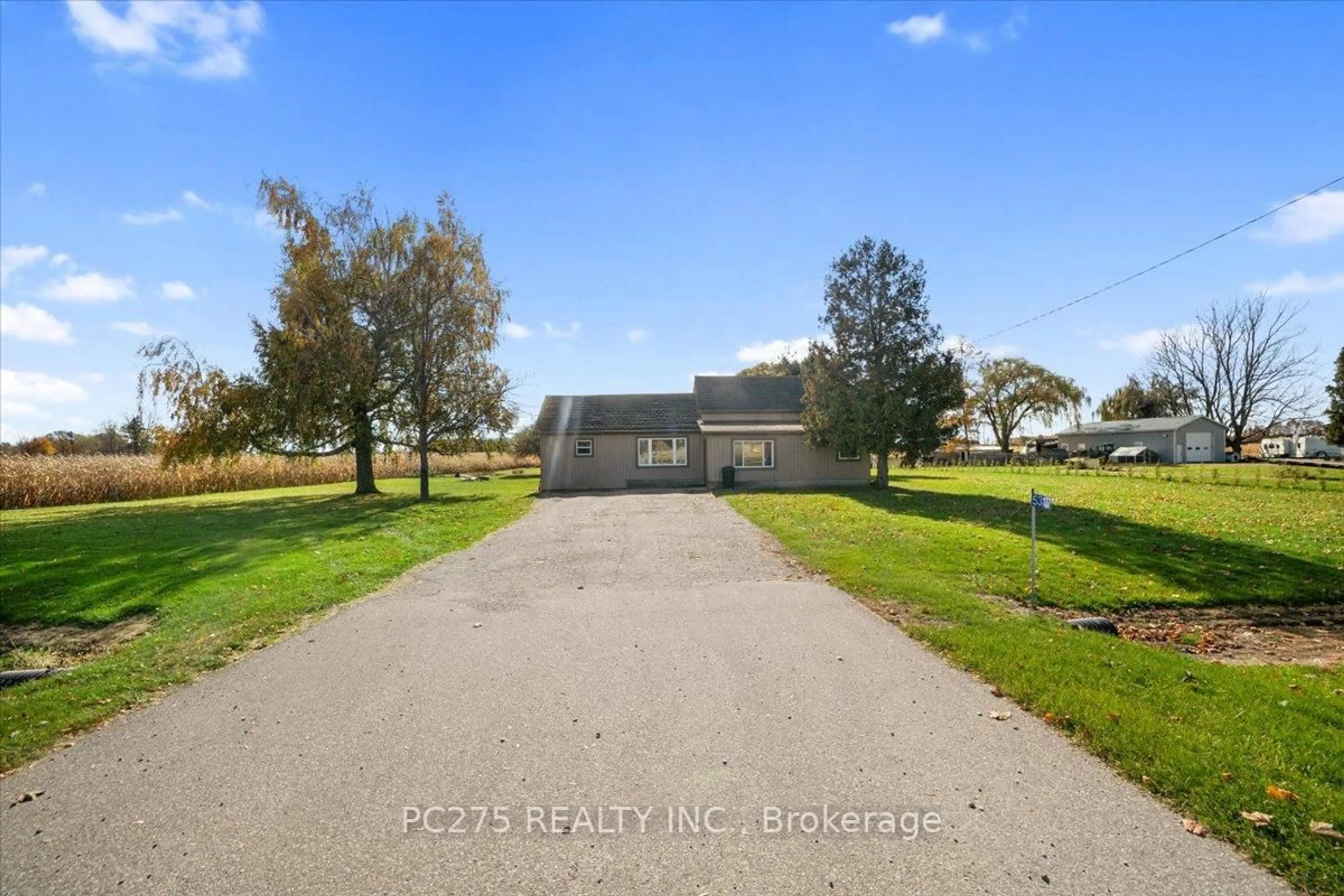 A pic from outside/outdoor area/front of a property/back of a property/a pic from drone, water/lake/river/ocean view for 53137 Calton Line, Malahide Ontario N5H 2R5