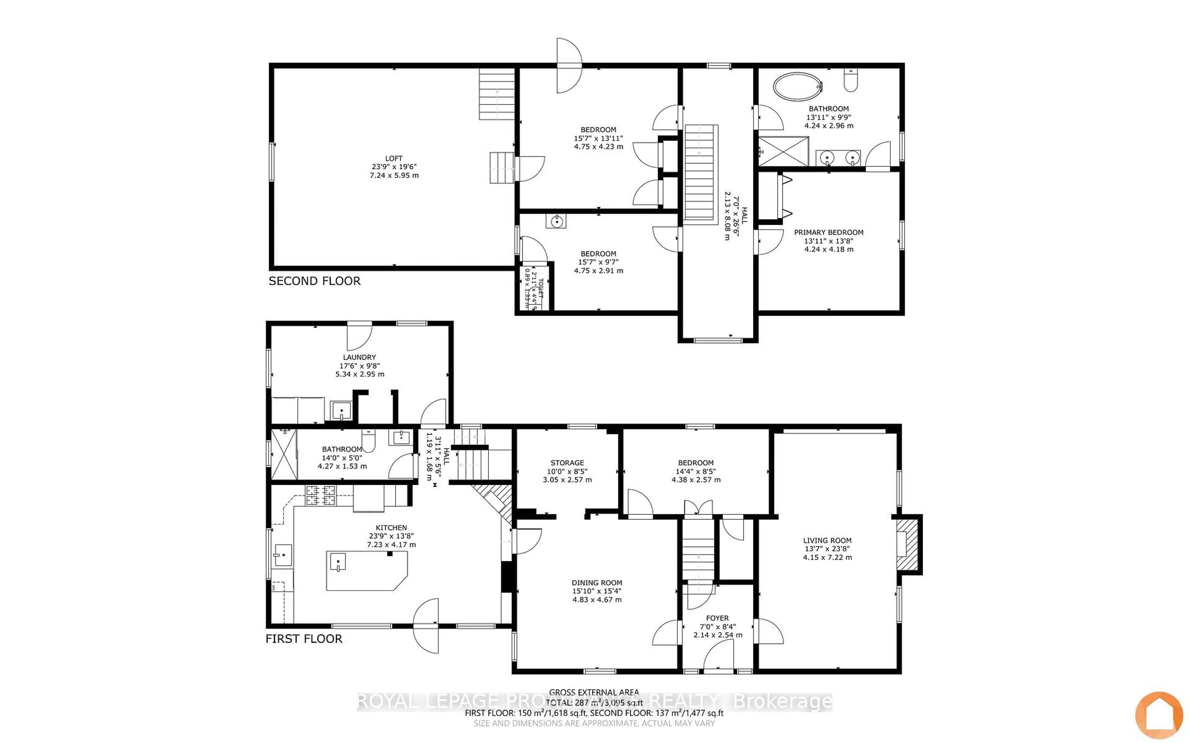 Floor plan for 141&142 Station Rd, Prince Edward County Ontario K0K 2J0