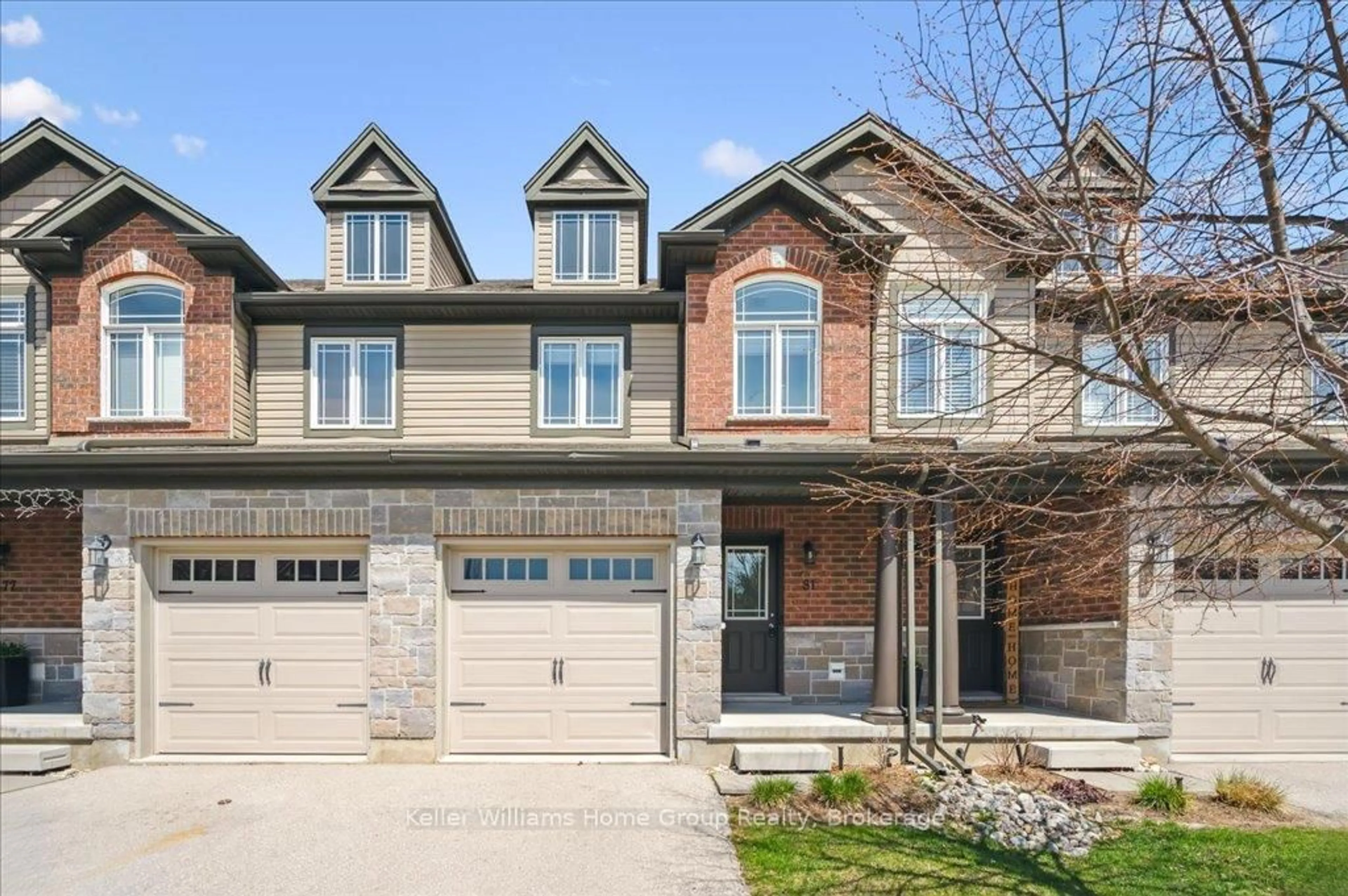 Home with brick exterior material, street for 81 Westminster Cres #81W, Centre Wellington Ontario N1M 1C4
