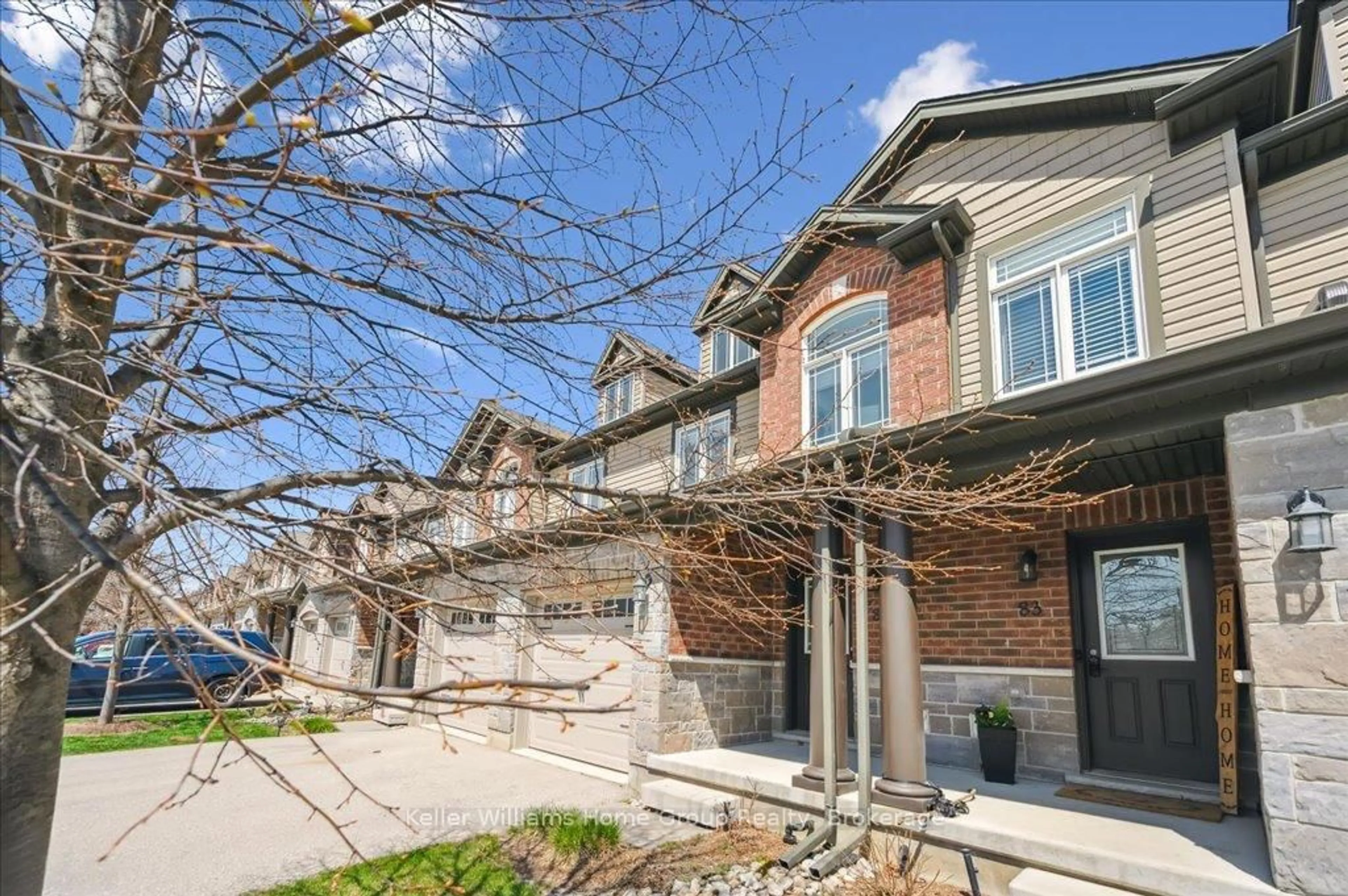 Home with brick exterior material, street for 81 Westminster Cres #81W, Centre Wellington Ontario N1M 1C4