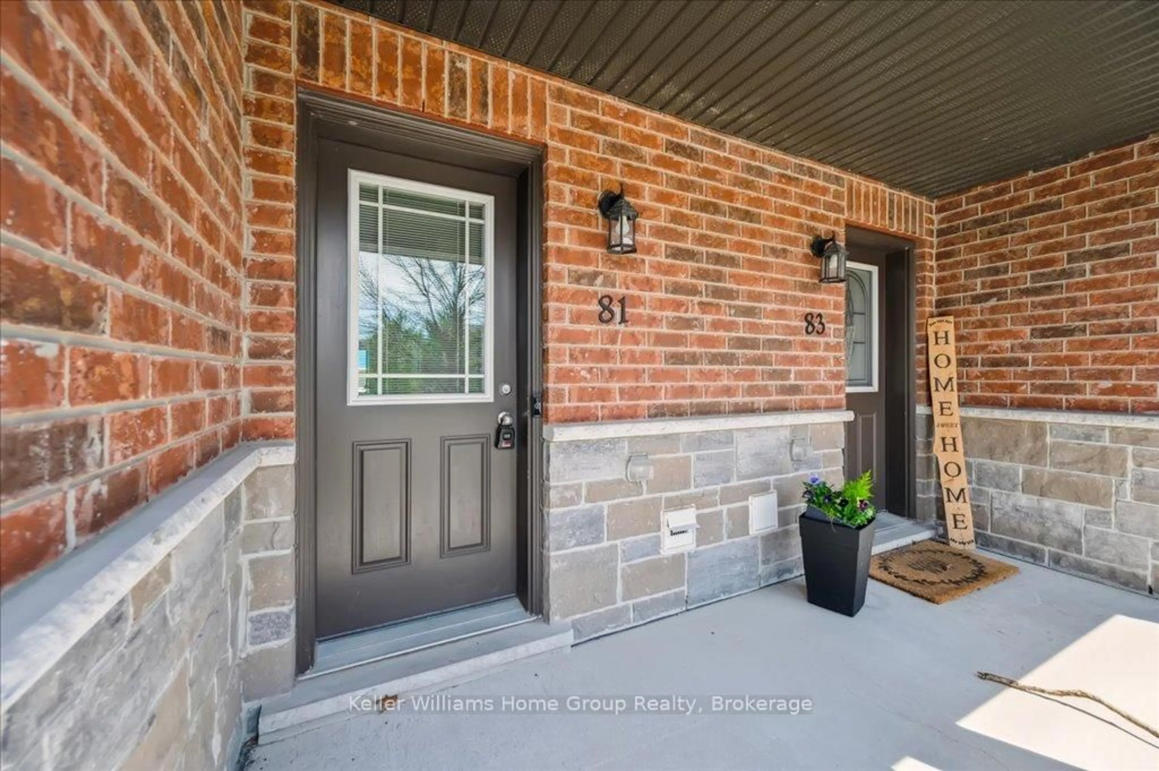 Home with brick exterior material, street for 81 Westminster Cres #81W, Centre Wellington Ontario N1M 1C4