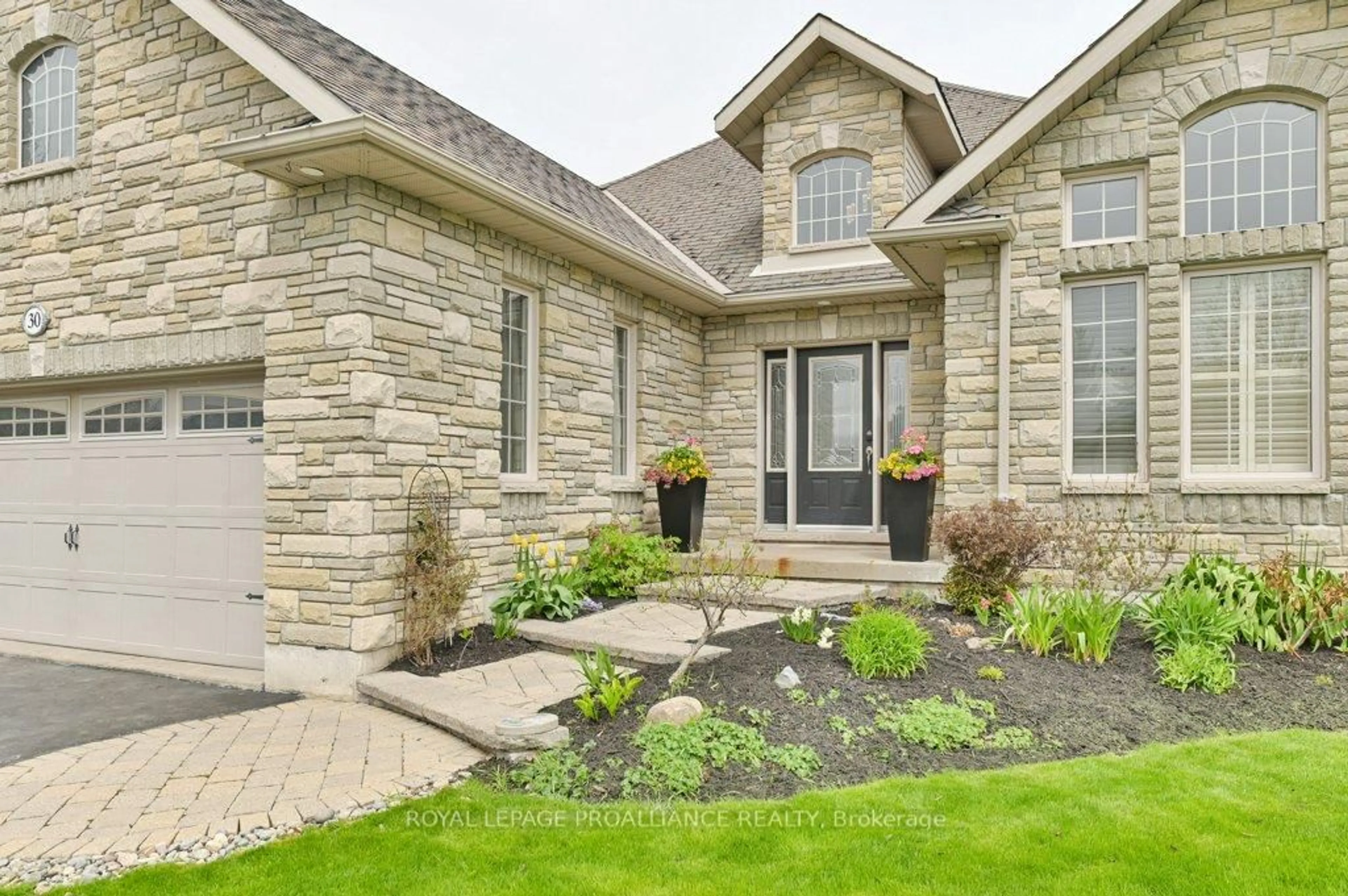 Home with brick exterior material, street for 30 Cooke Crt, Belleville Ontario K8N 5N5