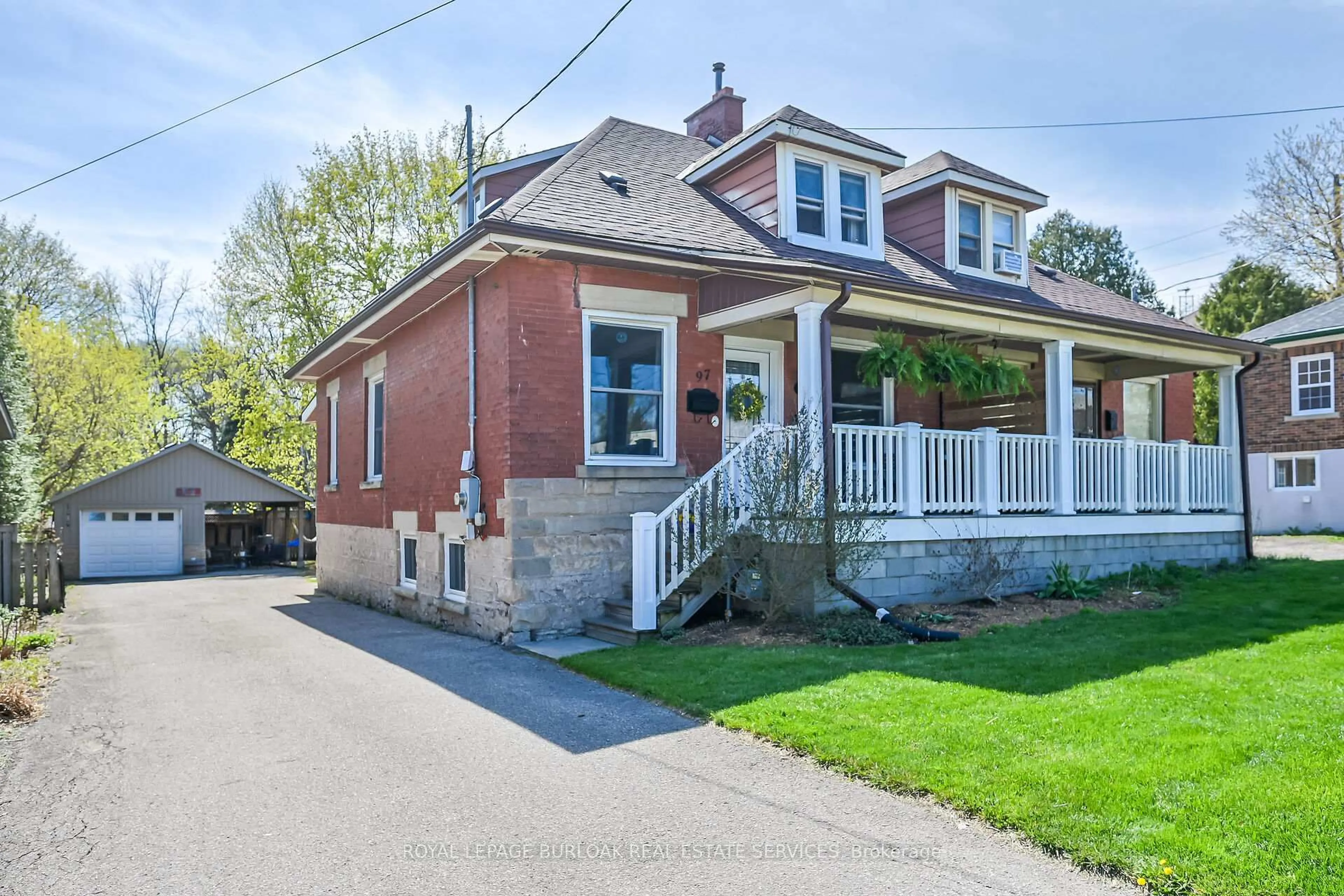 Home with brick exterior material, street for 97 Edinburgh Rd, Guelph Ontario N1H 5P5