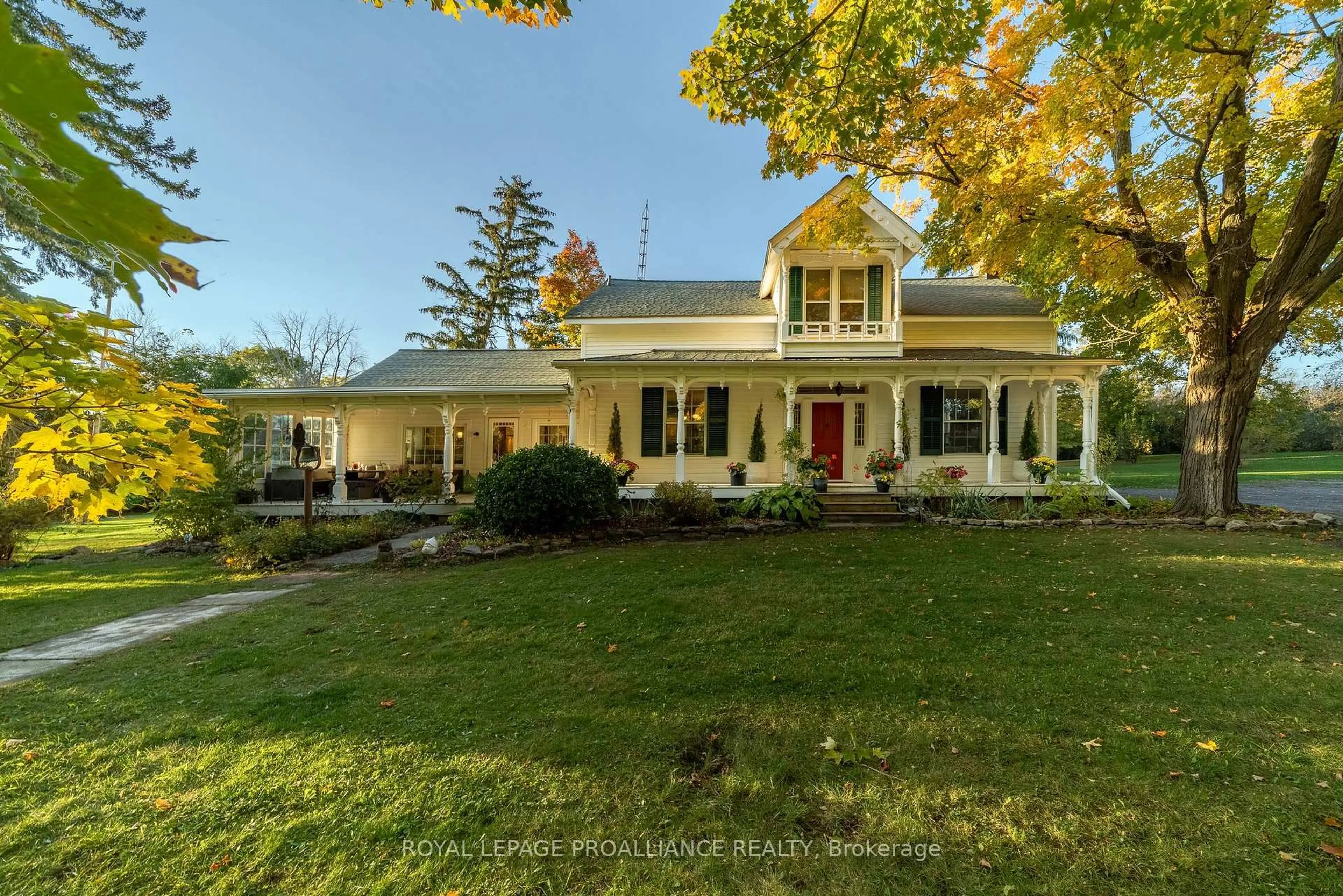 A pic from outside/outdoor area/front of a property/back of a property/a pic from drone, unknown for 141 Station Rd, Prince Edward County Ontario K0K 2J0