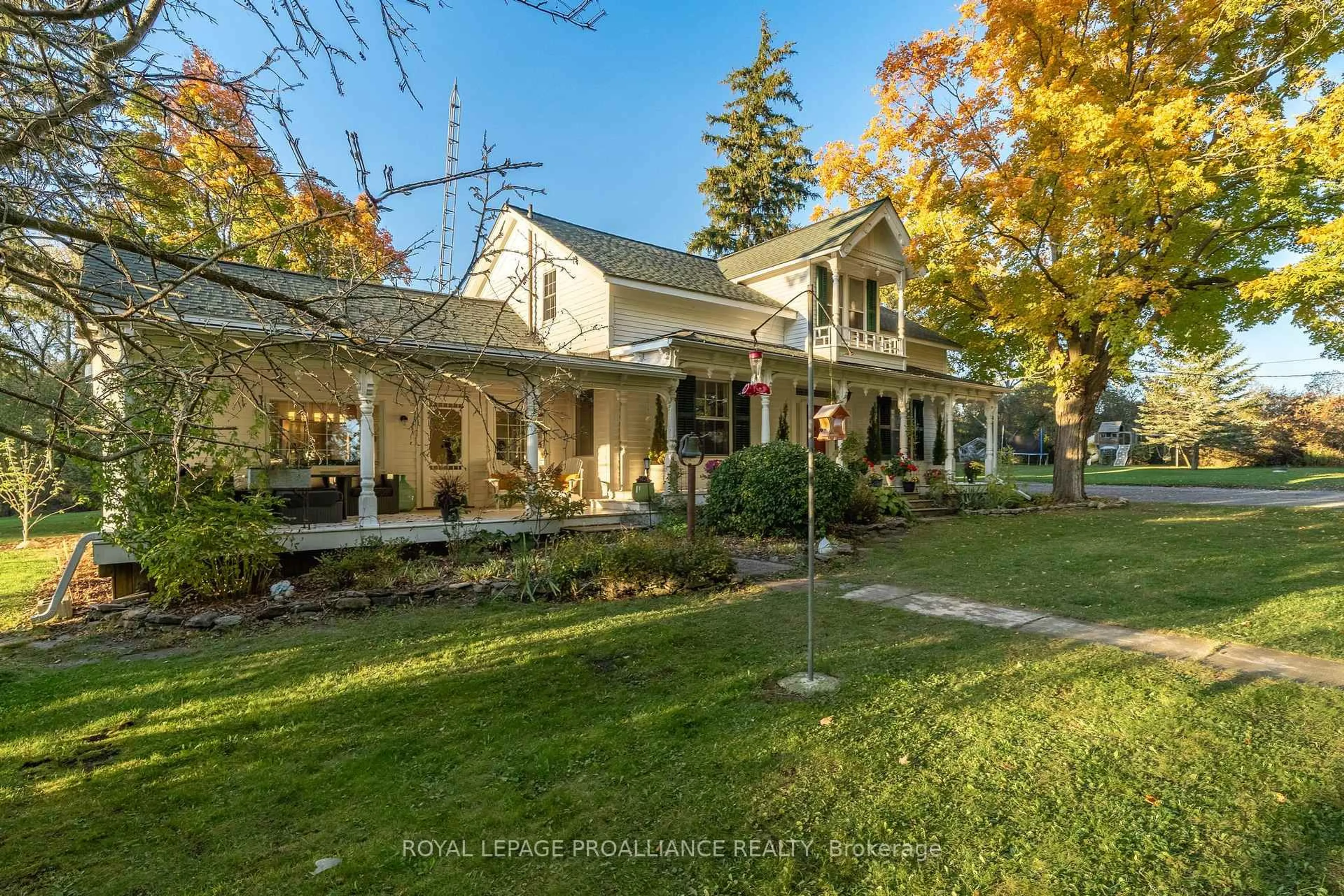A pic from outside/outdoor area/front of a property/back of a property/a pic from drone, unknown for 141 Station Rd, Prince Edward County Ontario K0K 2J0