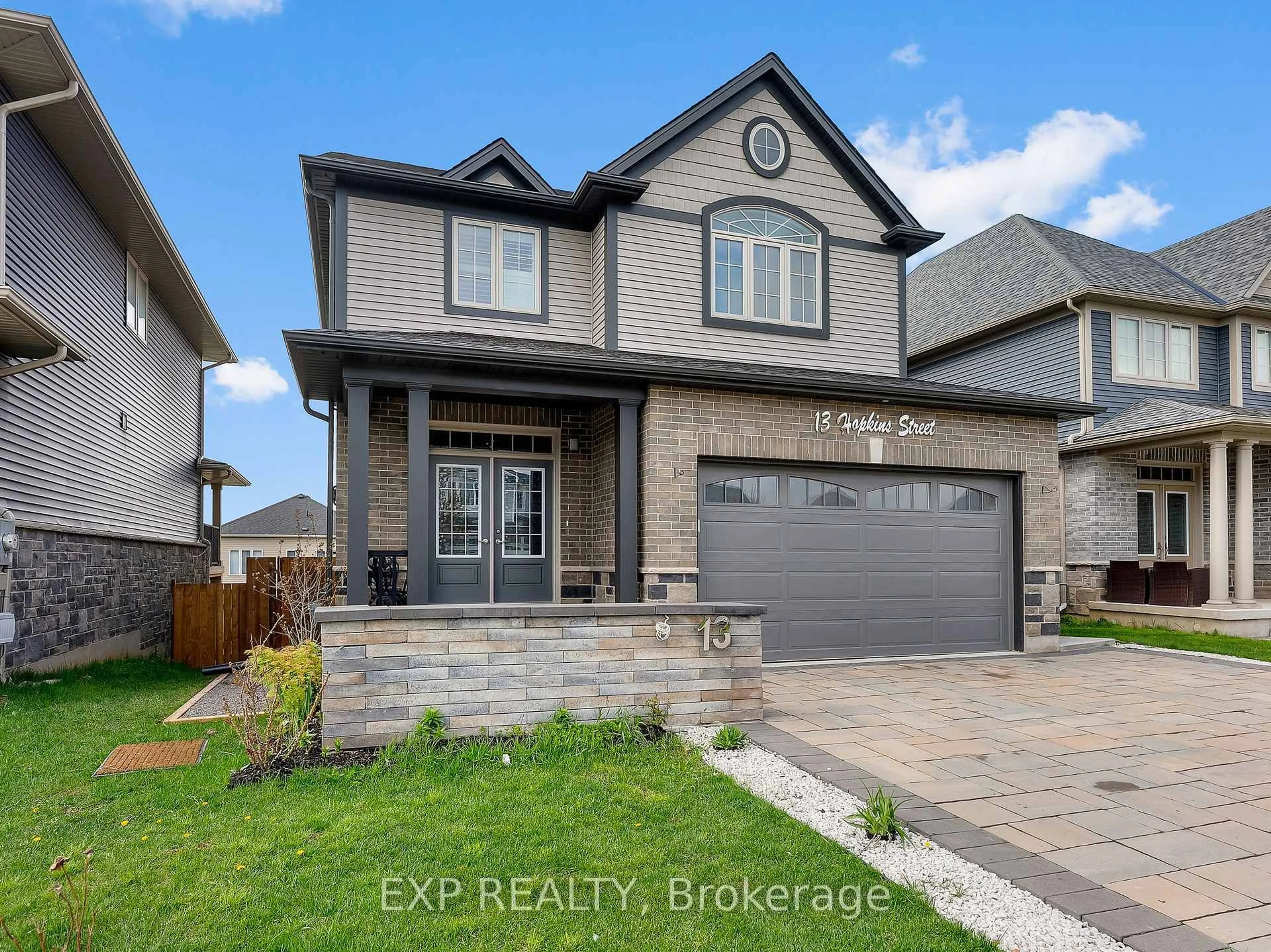 Home with brick exterior material, street for 13 Hopkins St, Thorold Ontario L2V 0E9