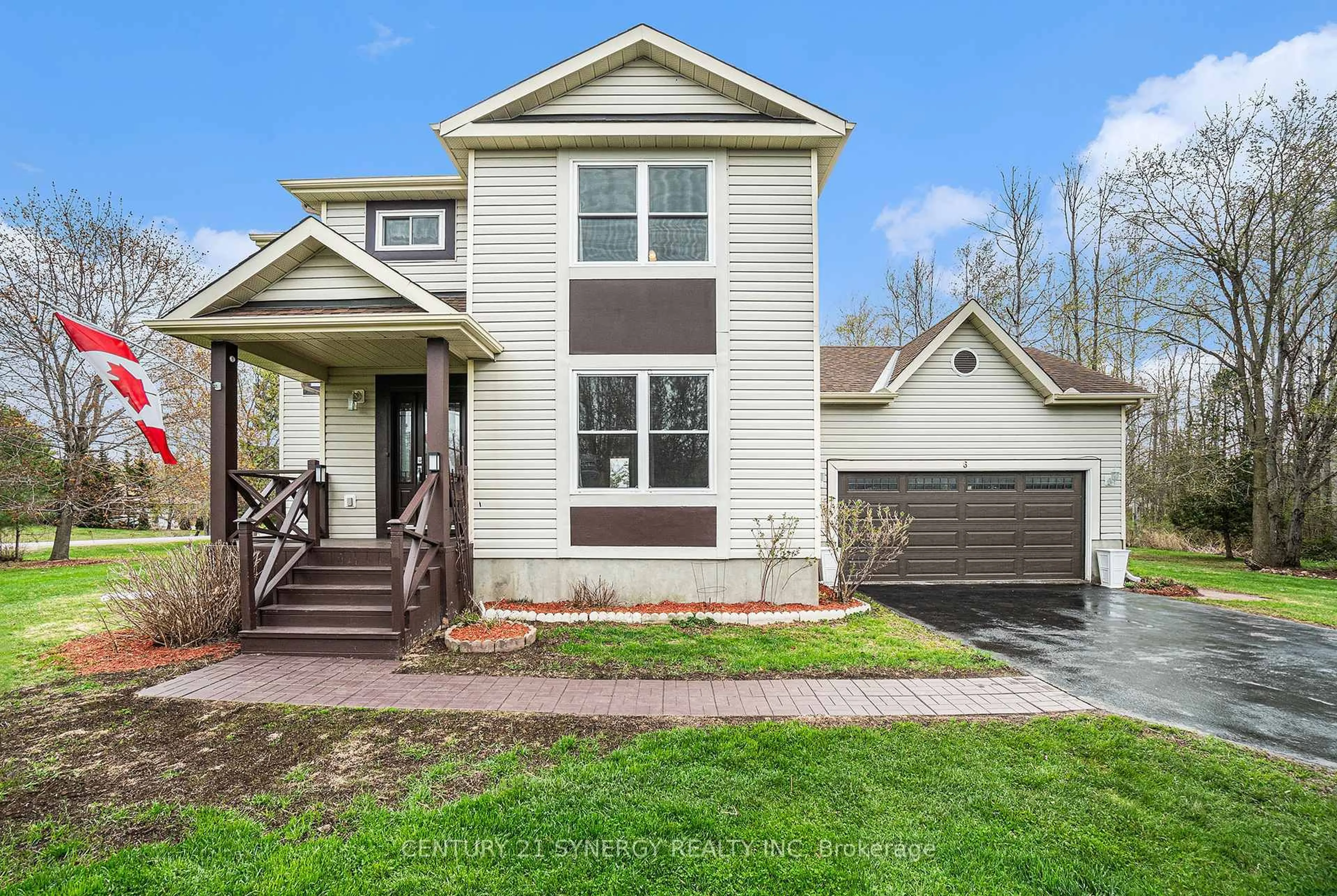 Home with vinyl exterior material, street for 6 Emily Lauren Cres, North Grenville Ontario K0G 1J0