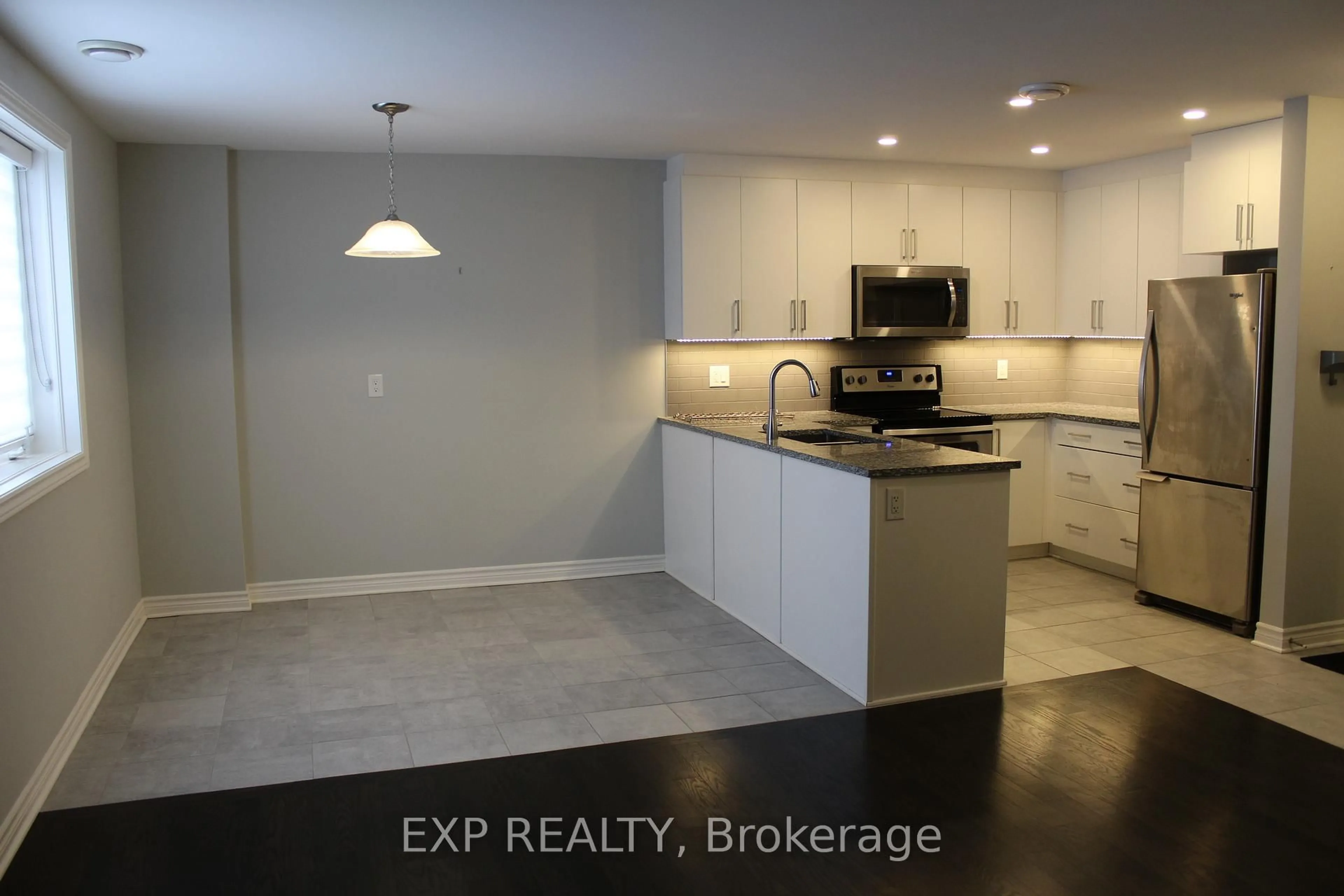 Open concept kitchen, ceramic/tile floor for 360 Tribeca Private N/A #23, Ottawa Ontario K2J 6B4