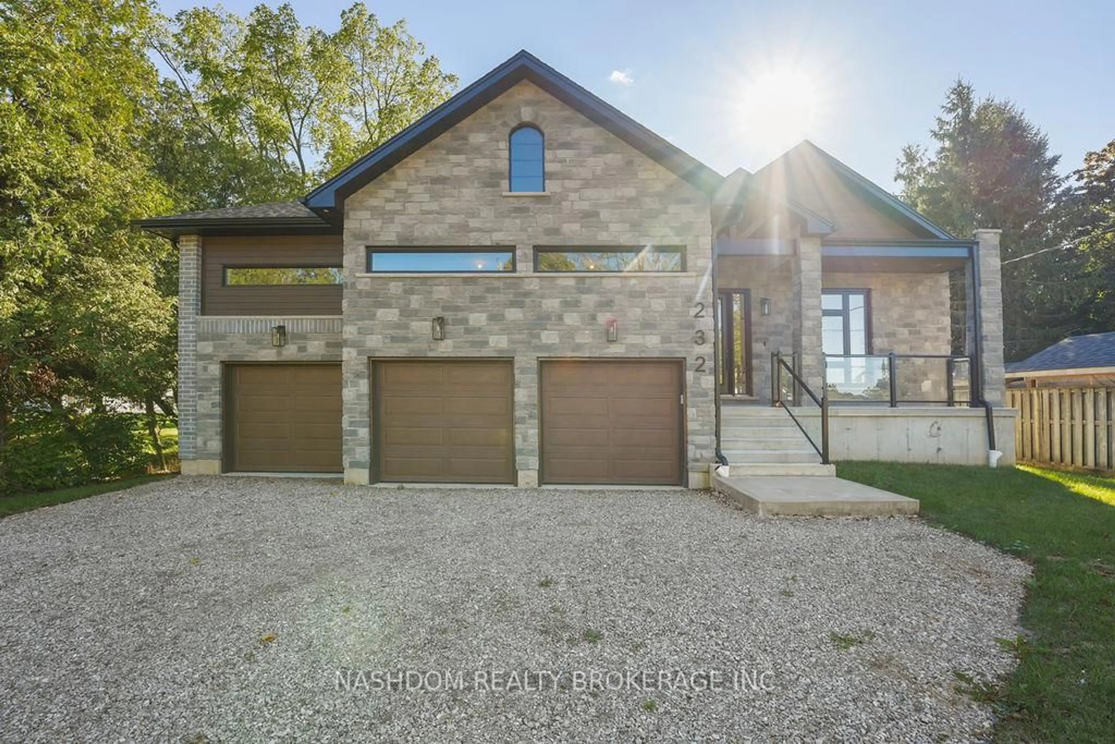 Home with brick exterior material, street for 232 Ellis Ave, Brant Ontario N0E 1K0
