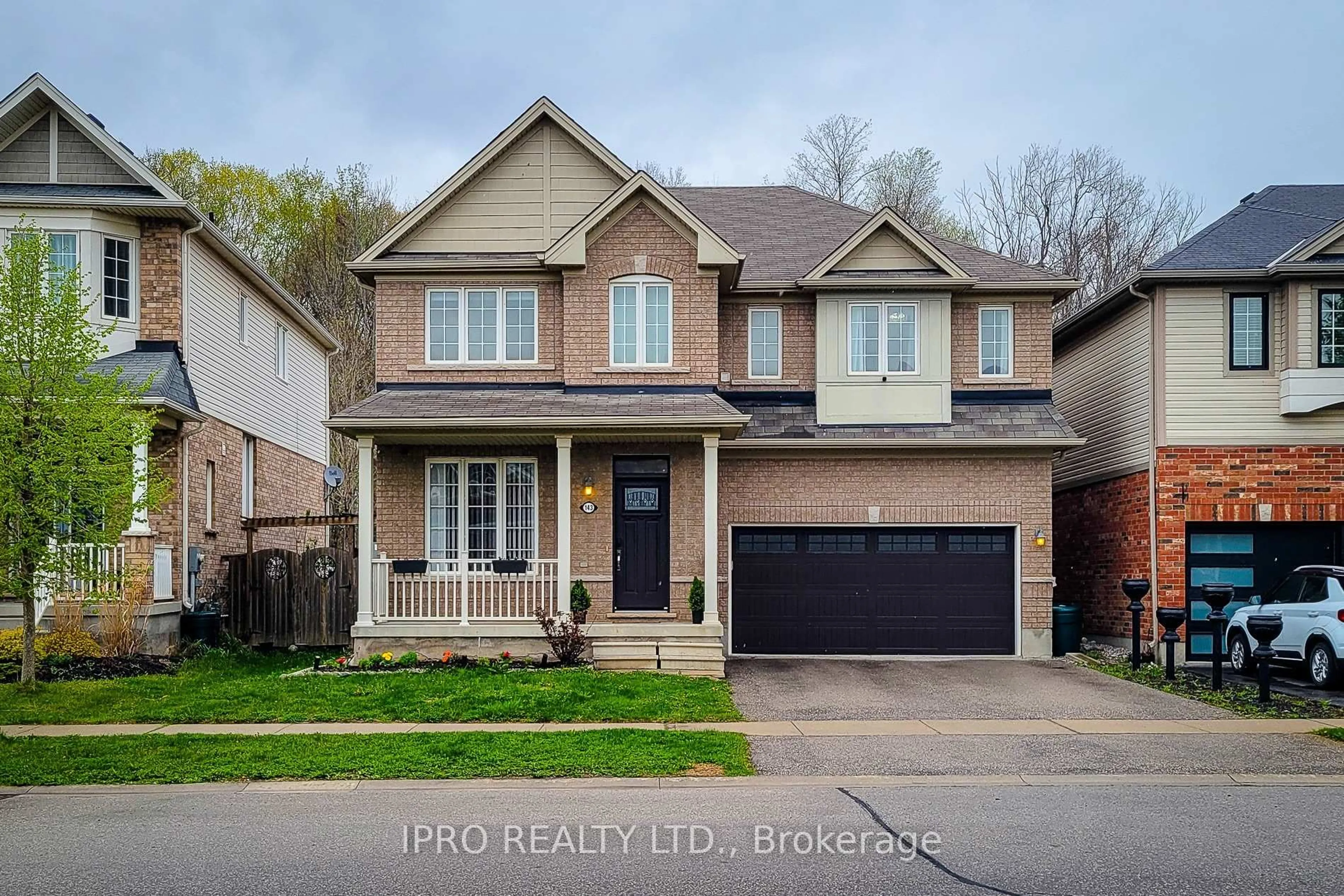 Home with brick exterior material, street for 143 Powell Rd, Brantford Ontario N3T 0E4
