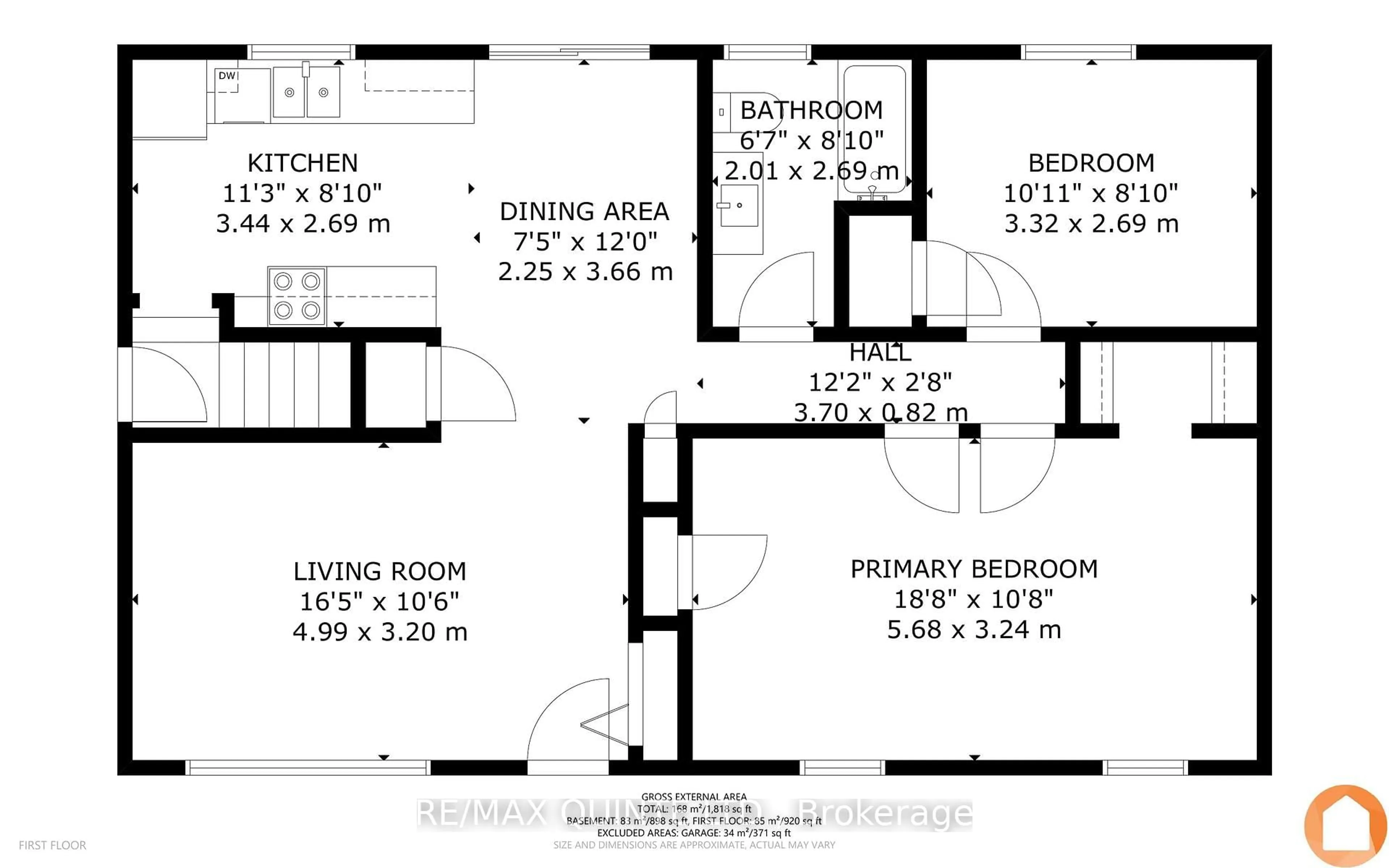 Floor plan for 368 Whites Rd, Quinte West Ontario K8V 5P5