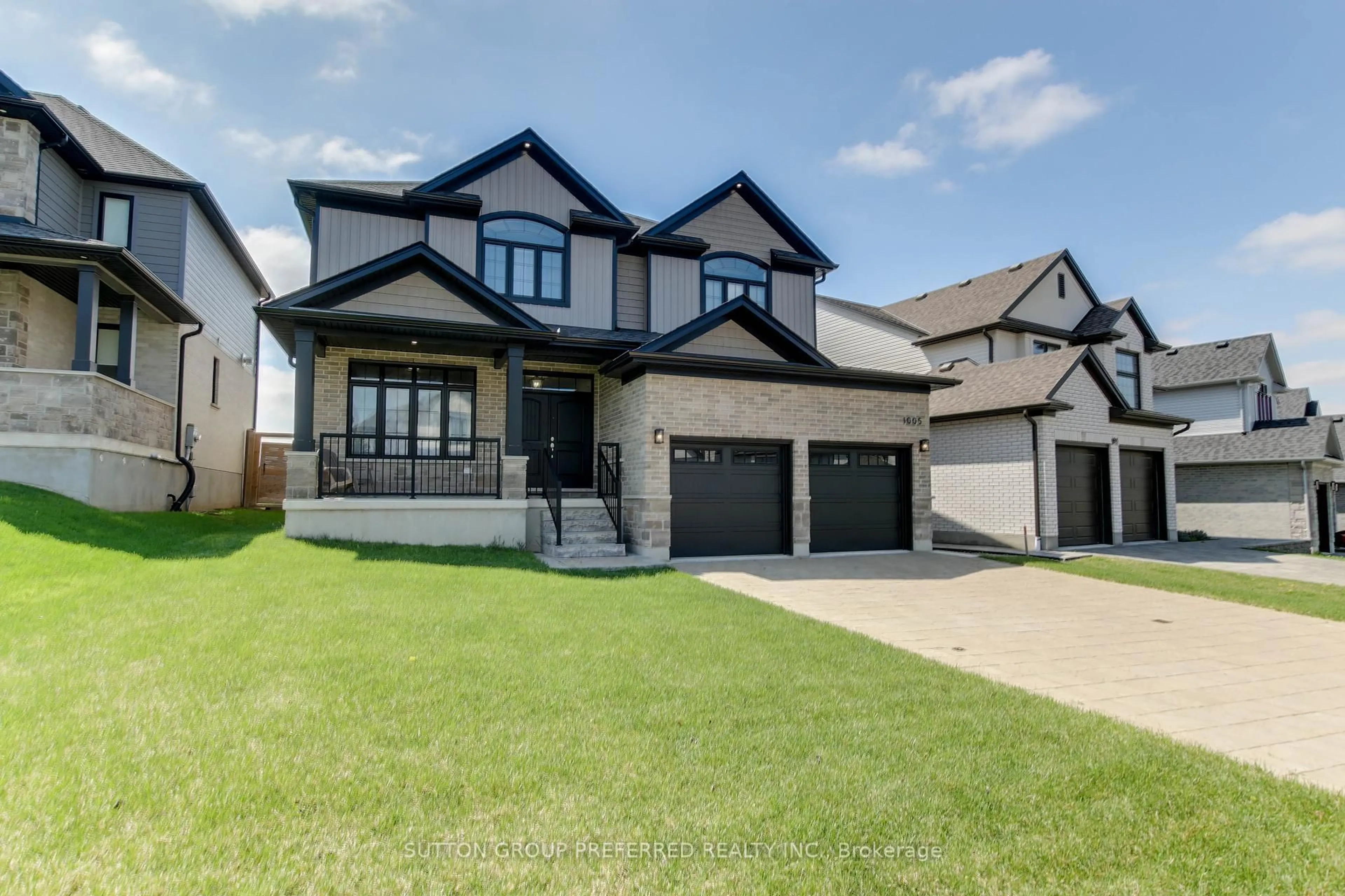 Home with brick exterior material, street for 1005 Riverbend Rd, London South Ontario N6K 0J1