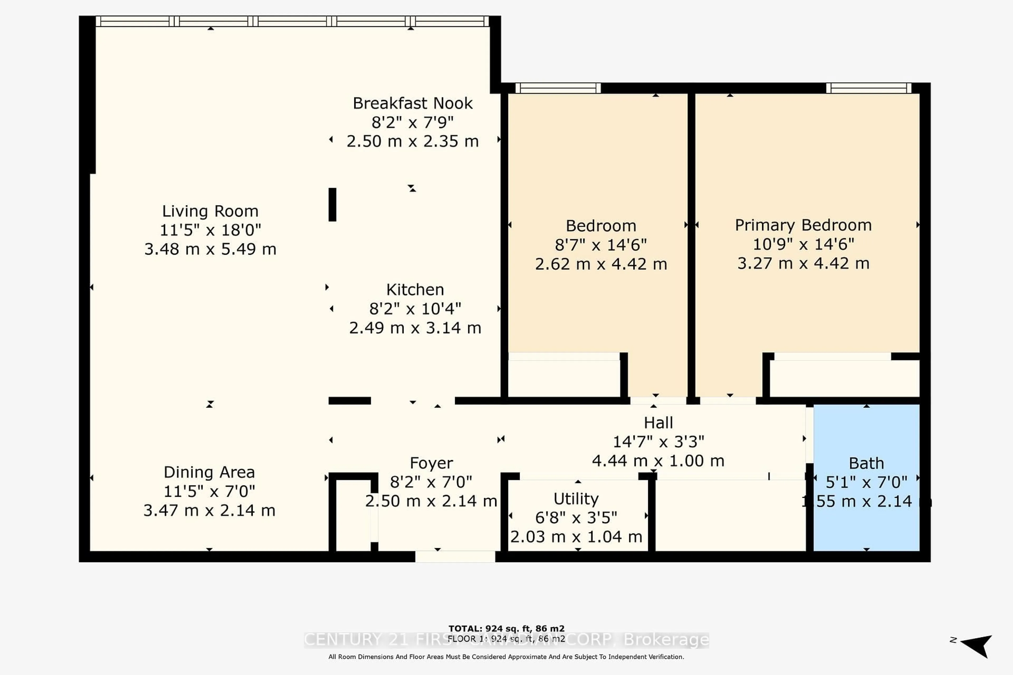 Floor plan for 1600 Adelaide St #903, London North Ontario N5X 3H6
