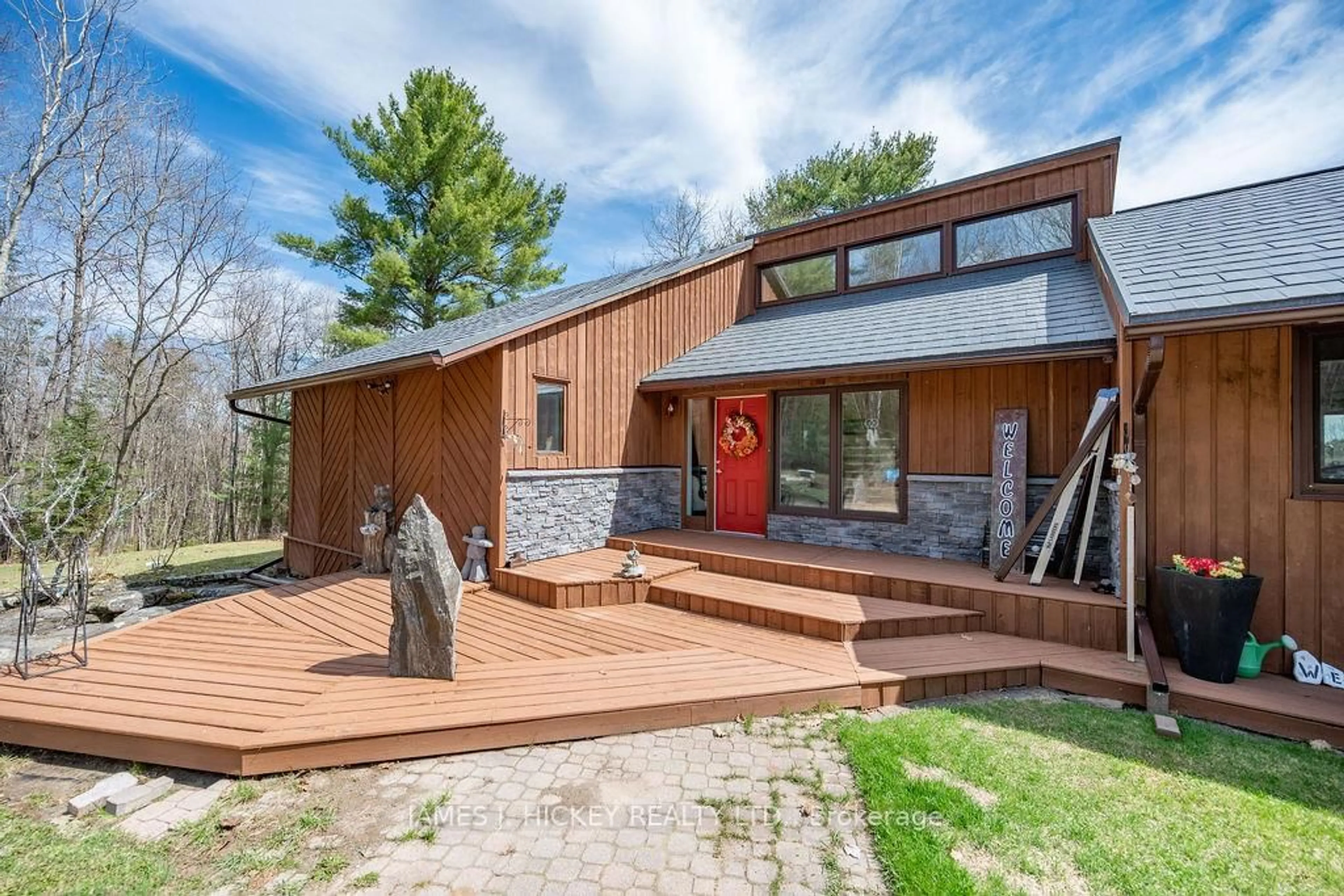 Home with brick exterior material, unknown for 34224 Highway 17 Highway, Deep River Ontario K0J 1P0
