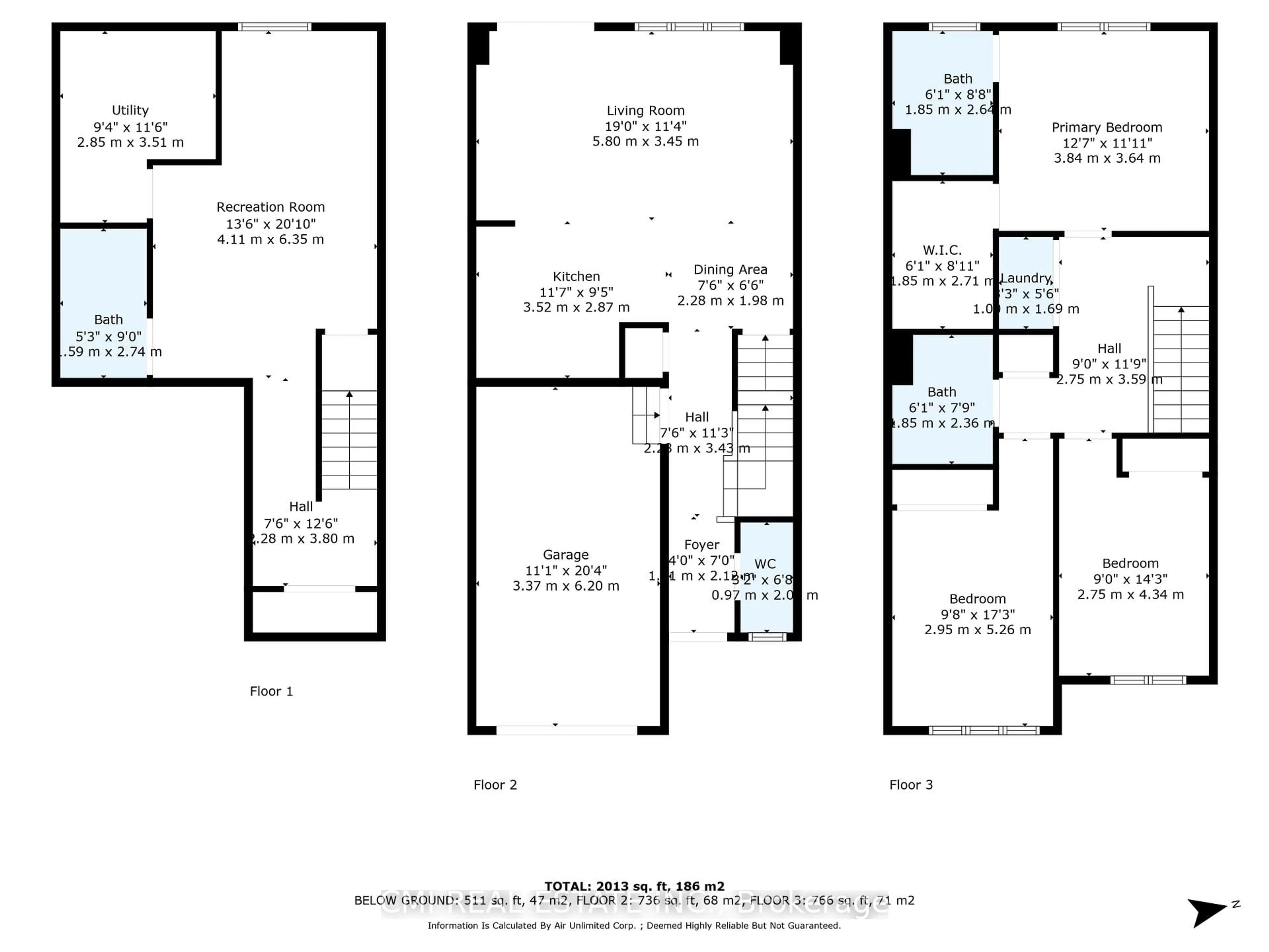 Floor plan for 601 Lions Park Dr #57, Strathroy-Caradoc Ontario N0L 1W0