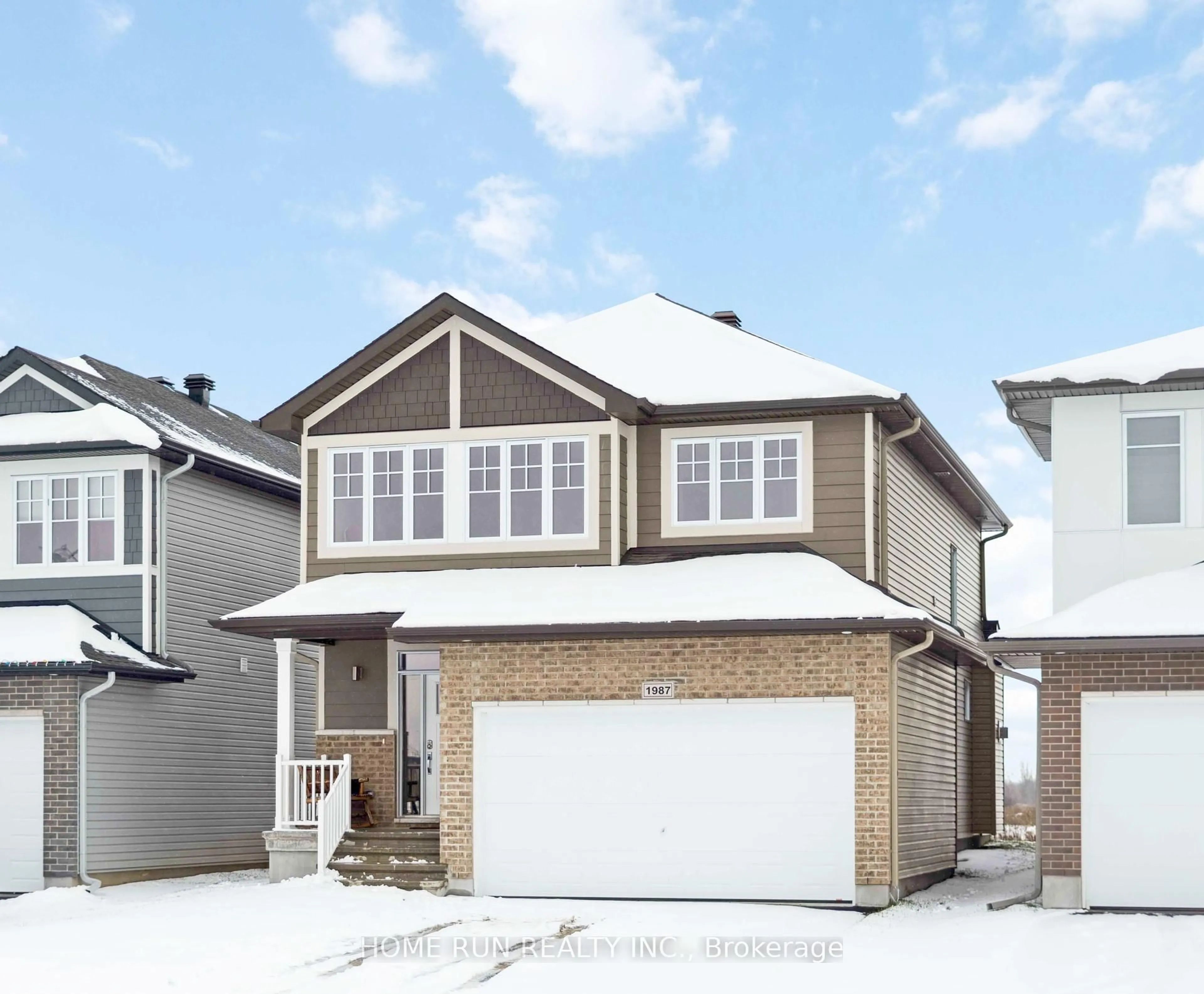 Home with vinyl exterior material, street for 1987 Acoustic Way, Ottawa Ontario K4M 0L6