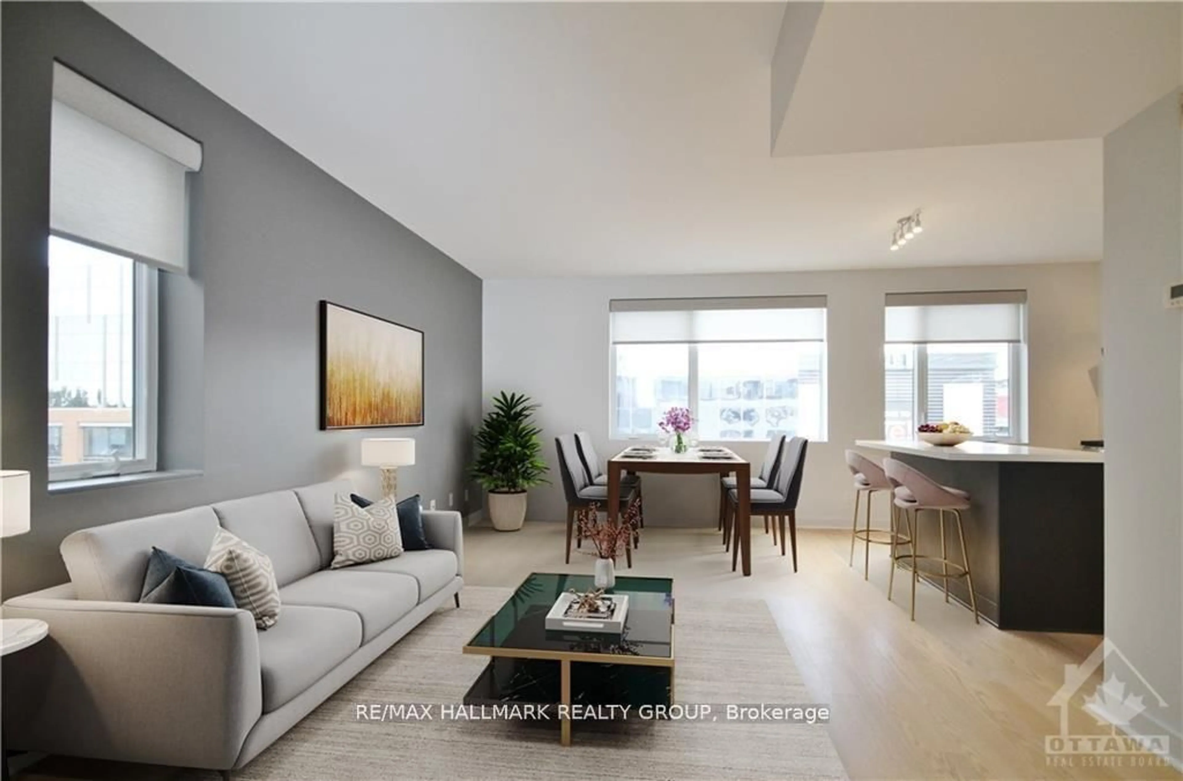 Living room with furniture, unknown for 1014 Bank St #508, Ottawa Ontario K1S 3W8