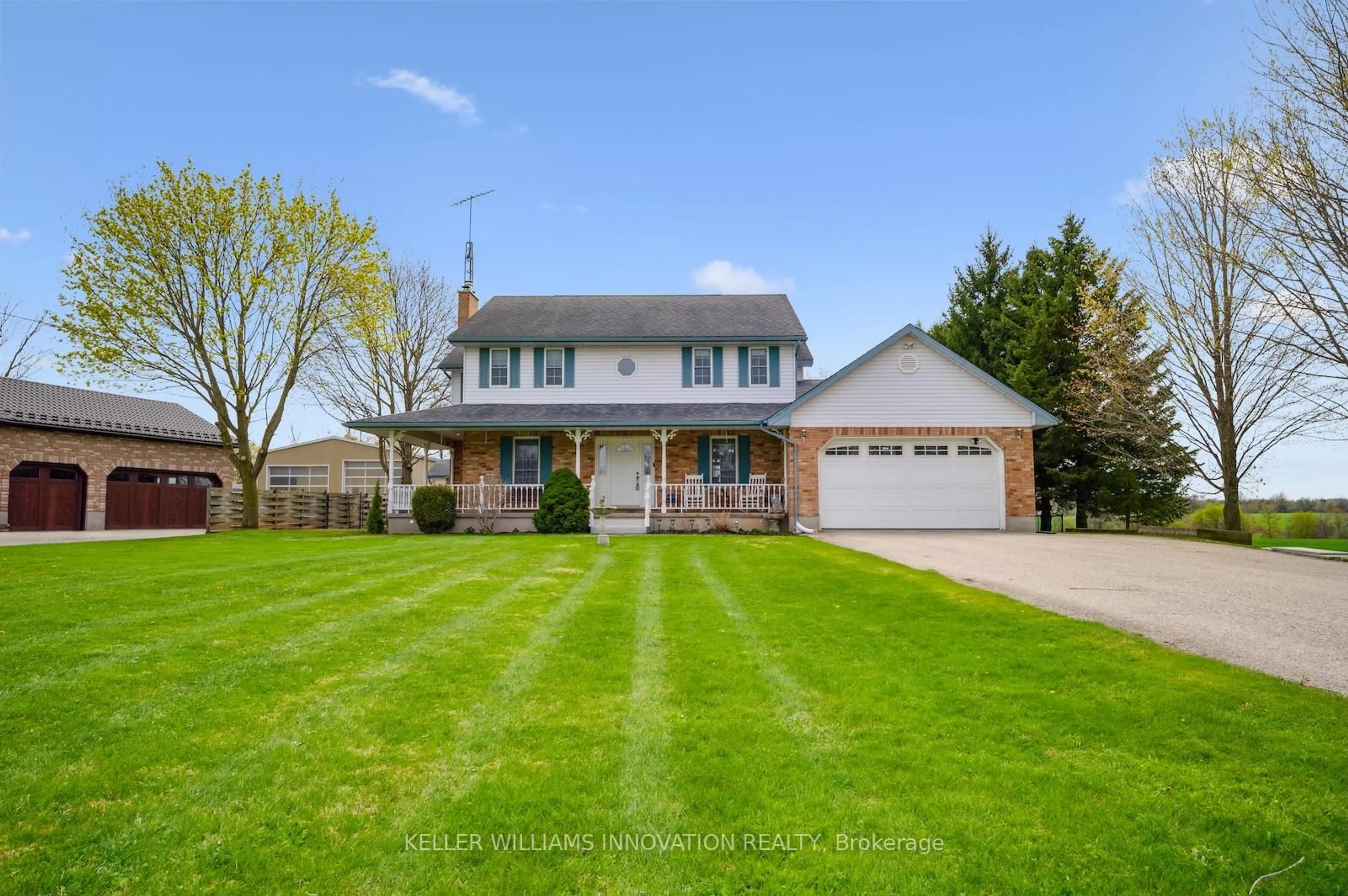 Home with vinyl exterior material, street for 4140 Weimar Line, Wellesley Ontario N0B 2T0