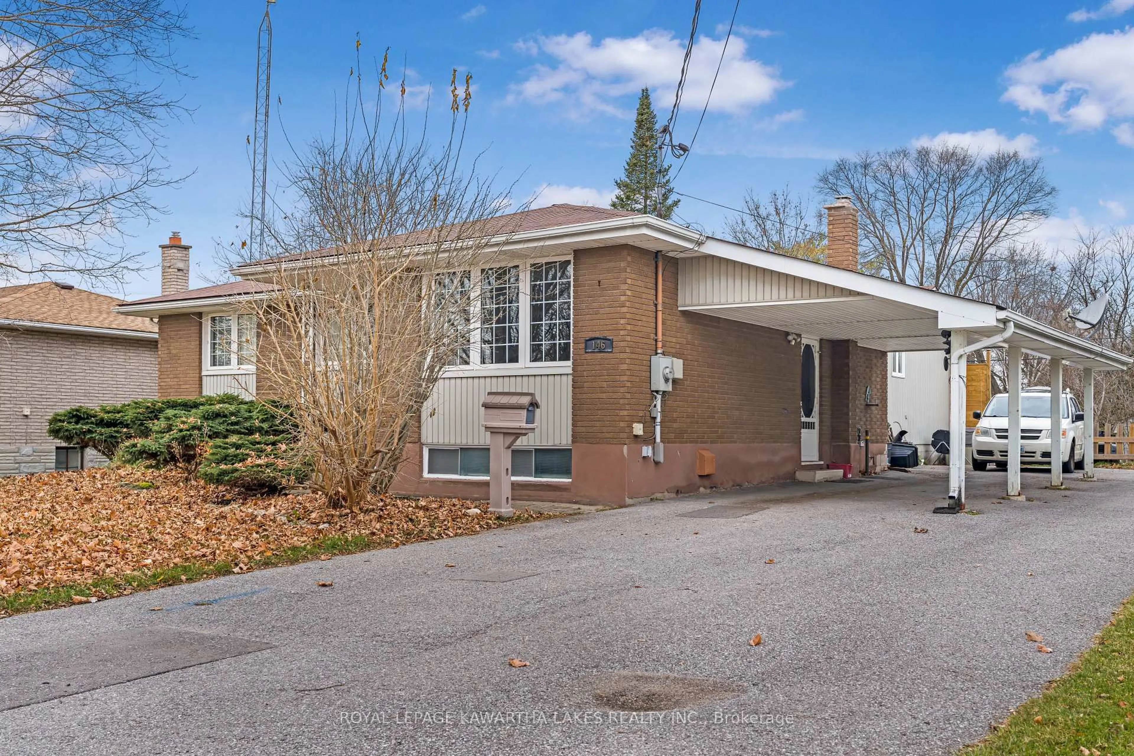 Home with brick exterior material, street for 146 Queen St, Kawartha Lakes Ontario K9V 1H1
