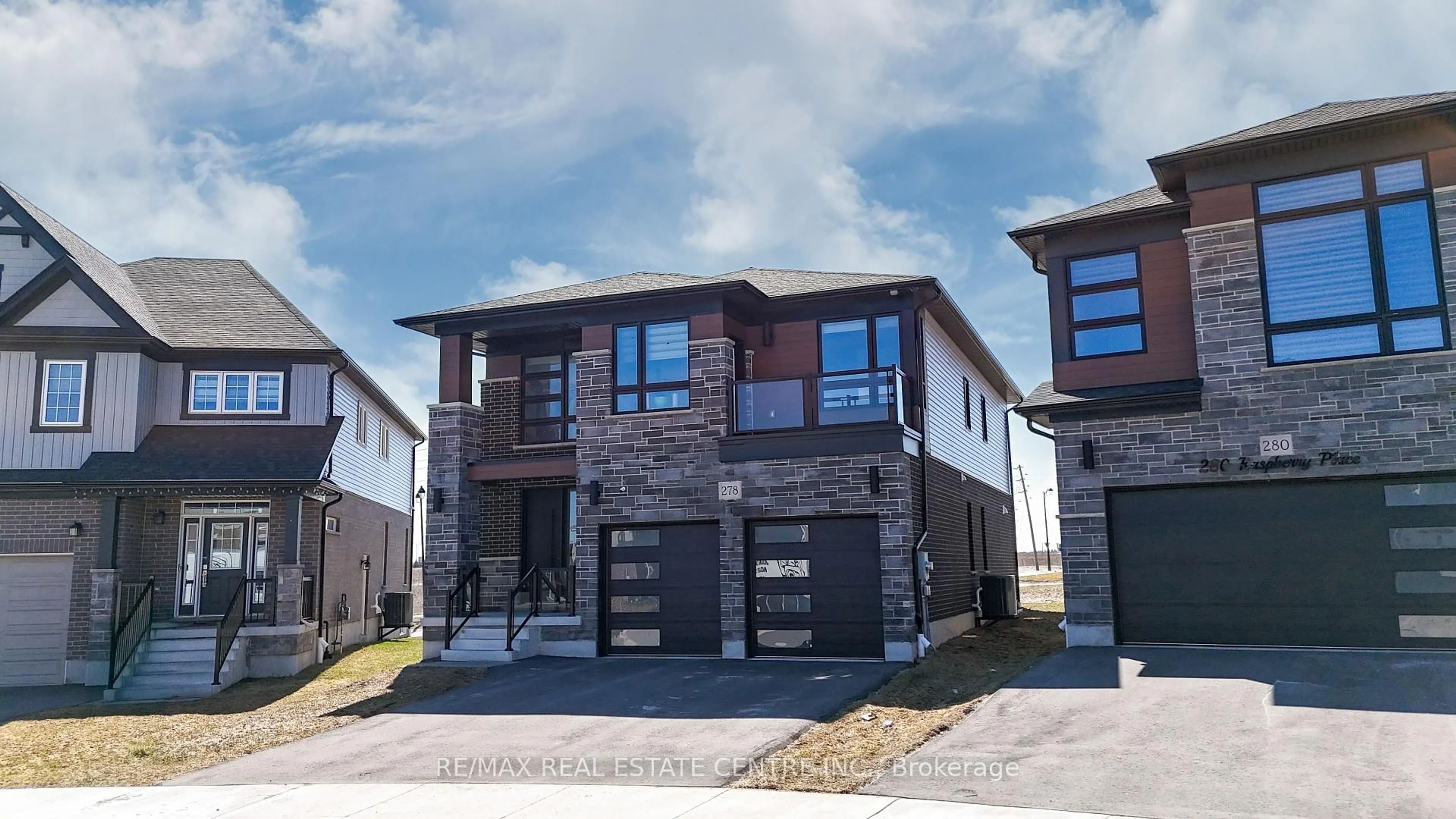 Home with brick exterior material, street for 278 Raspberry Pl, Waterloo Ontario N2V 0H3