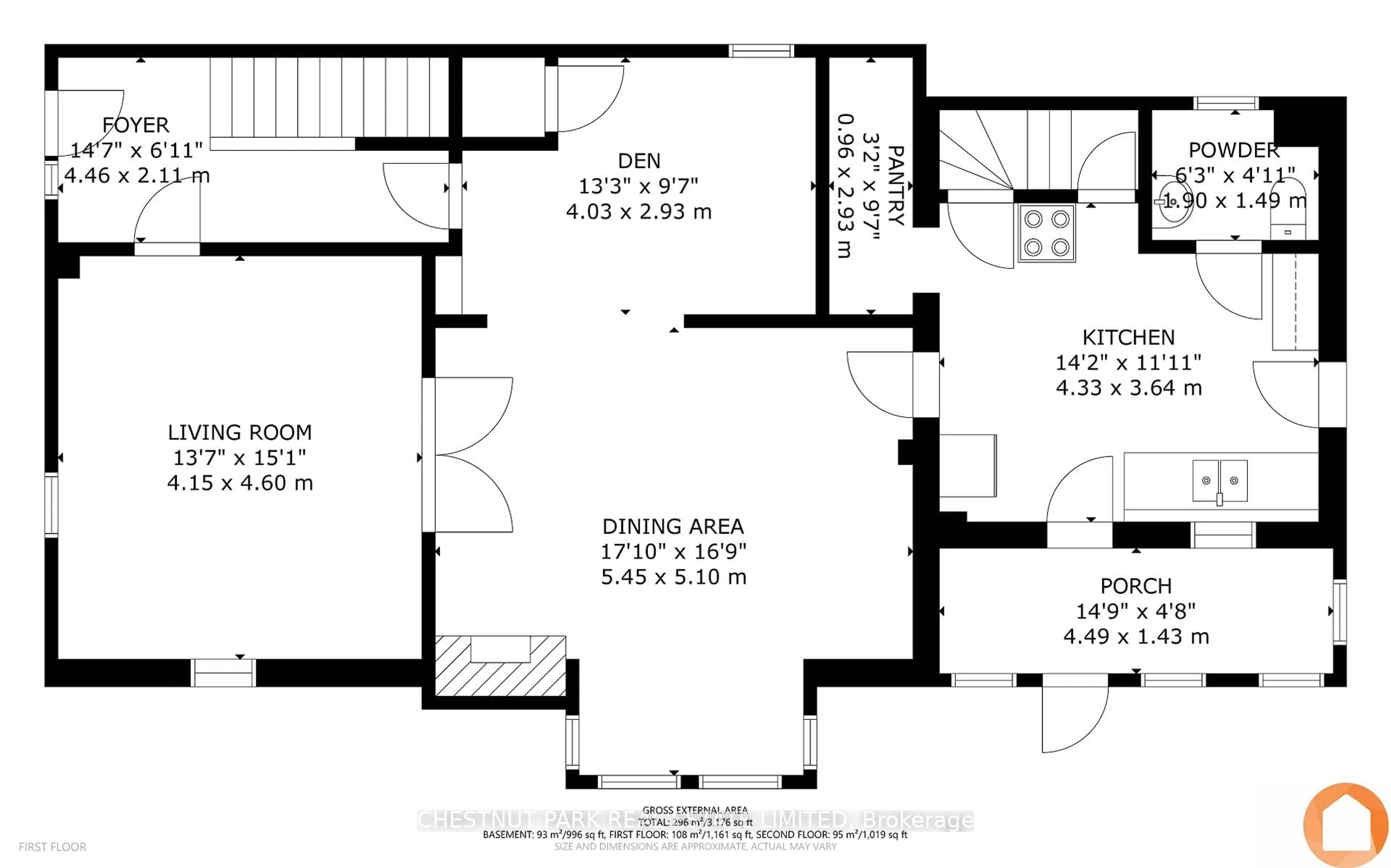 Floor plan for 12 Maple Ave, Prince Edward County Ontario K0K 2T0
