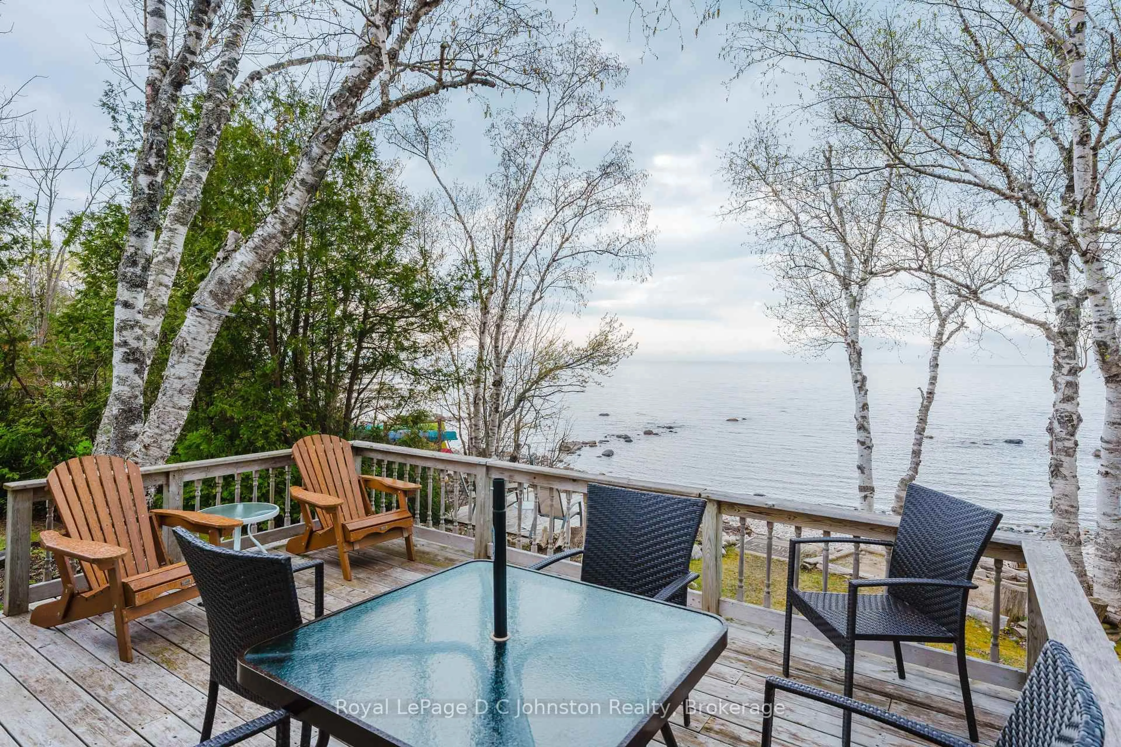Patio, water/lake/river/ocean view for 443 Bruce Road #13 Rd, Native Leased Lands Ontario N0H 2L0
