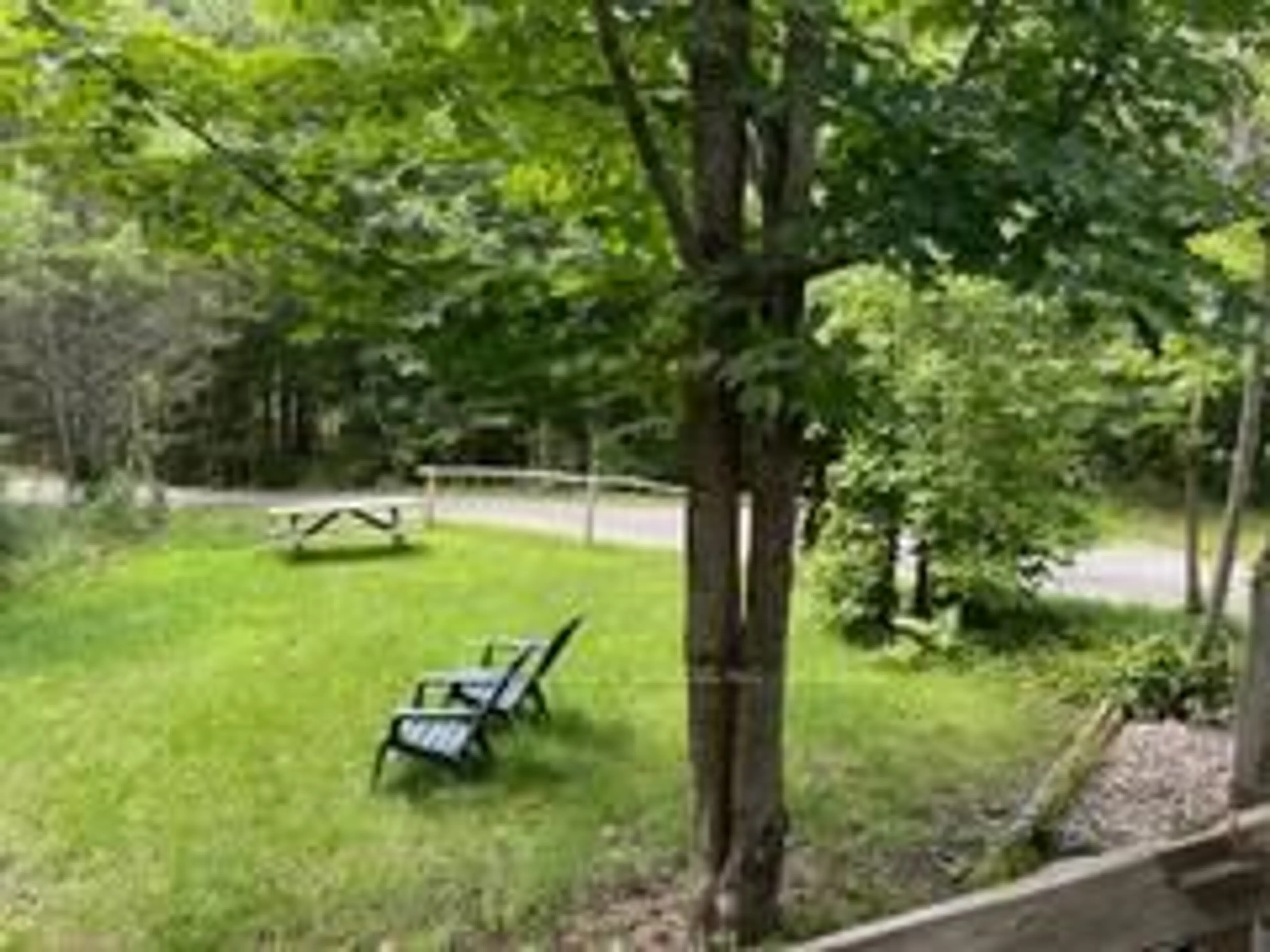 Patio, forest/trees view for 4071 Hiawatha Lane, Battersea Ontario K0H 1H0