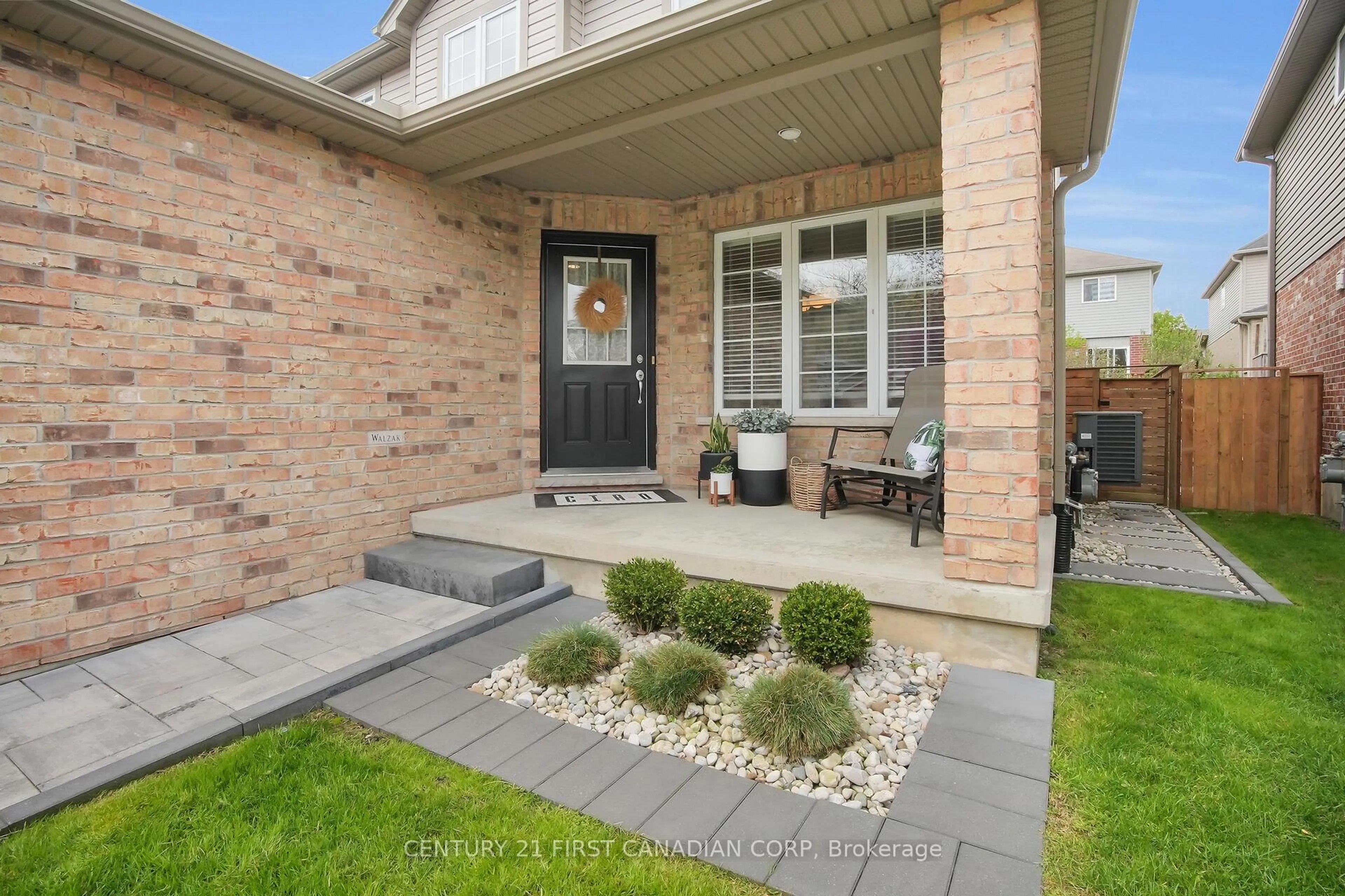 Home with brick exterior material, street for 638 Sprucewood Dr, London North Ontario N5X 4L5